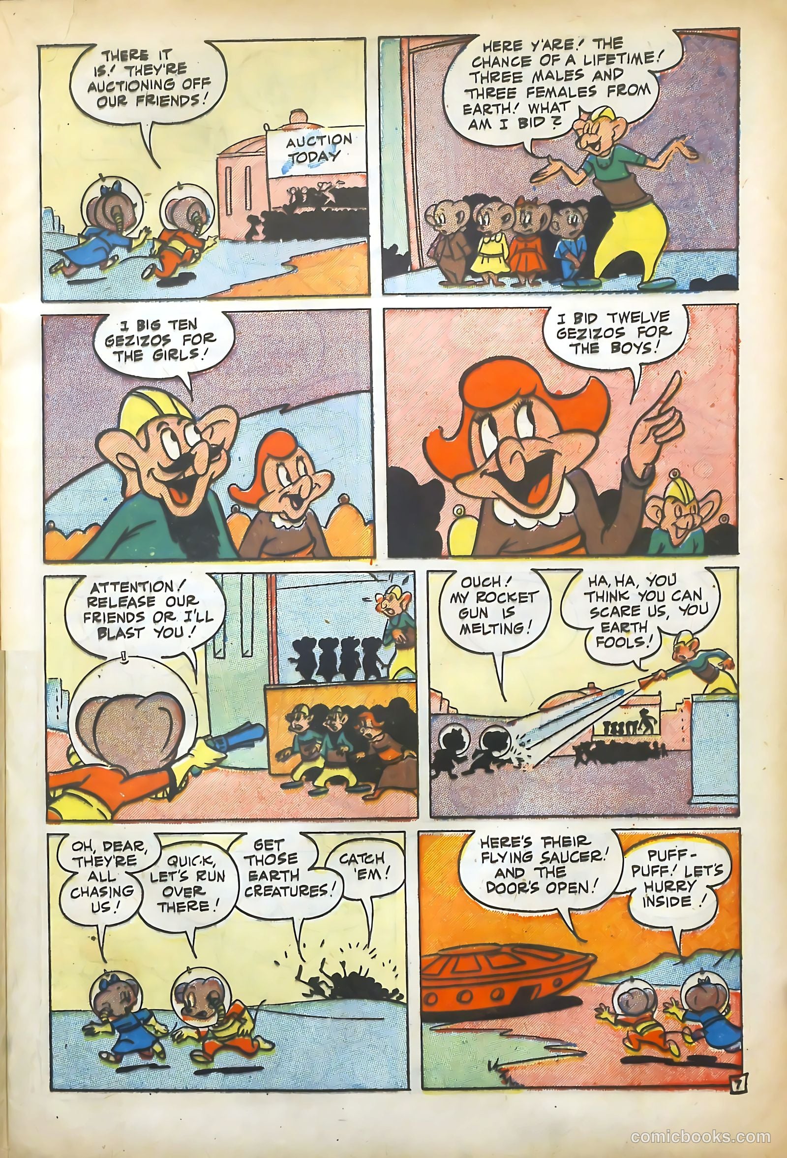 Space Mouse #3 (1953) — page 9 of 36