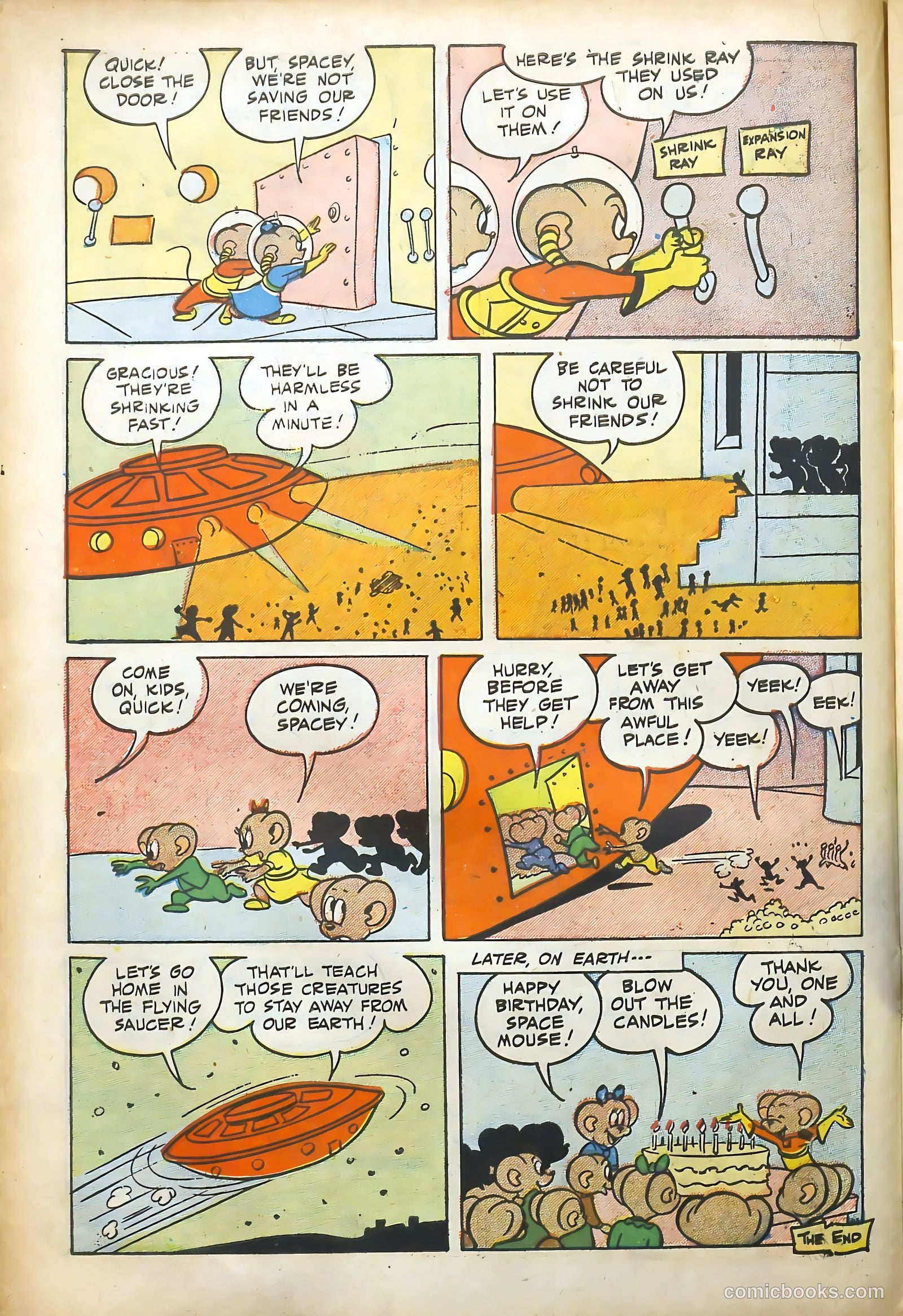 Space Mouse #3 (1953) — page 10 of 36