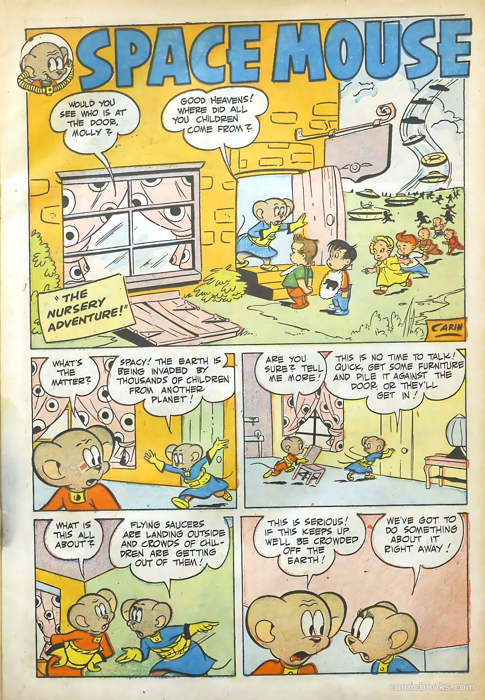 Space Mouse #3 (1953) — page 11 of 36
