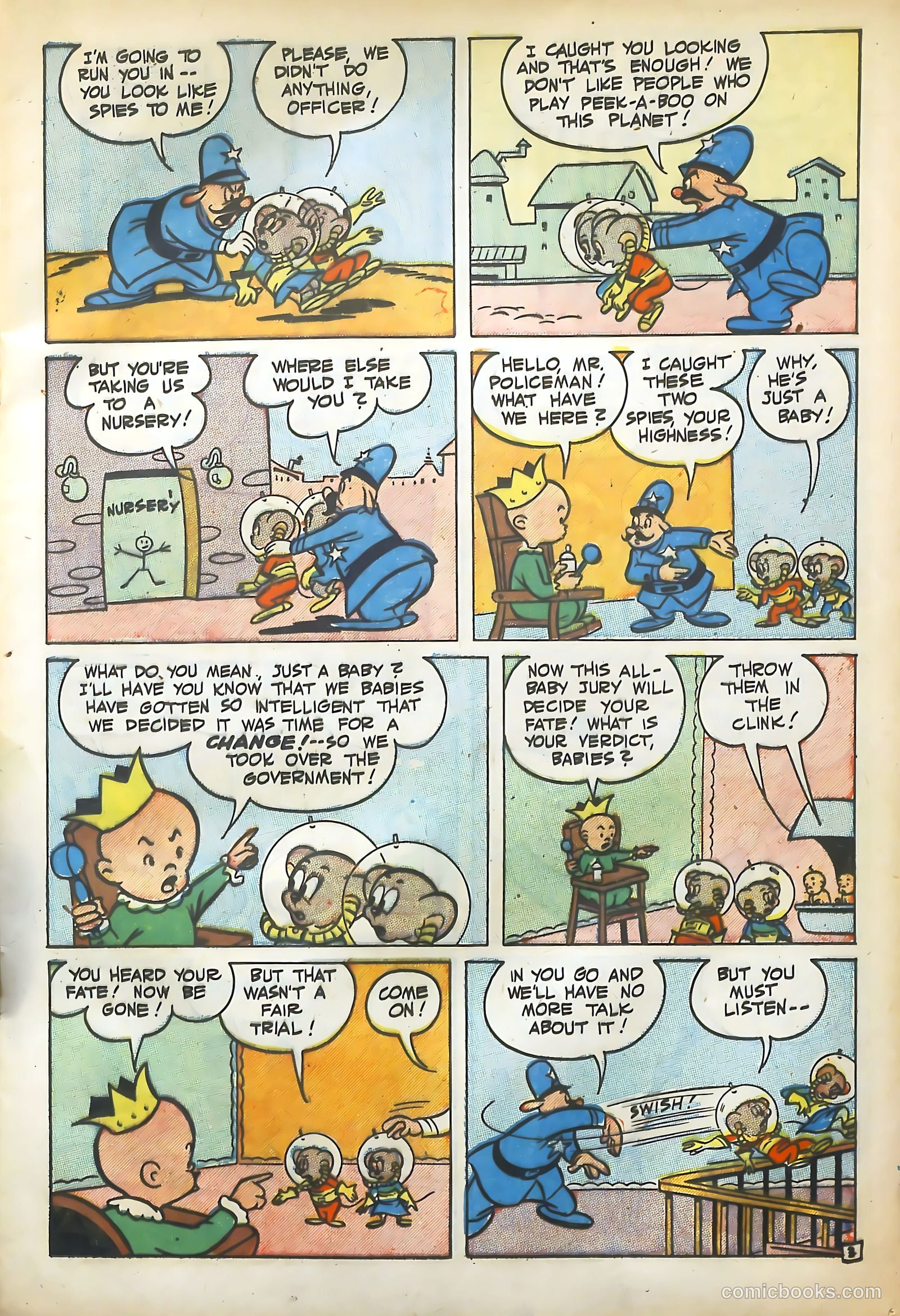 Space Mouse #3 (1953) — page 13 of 36