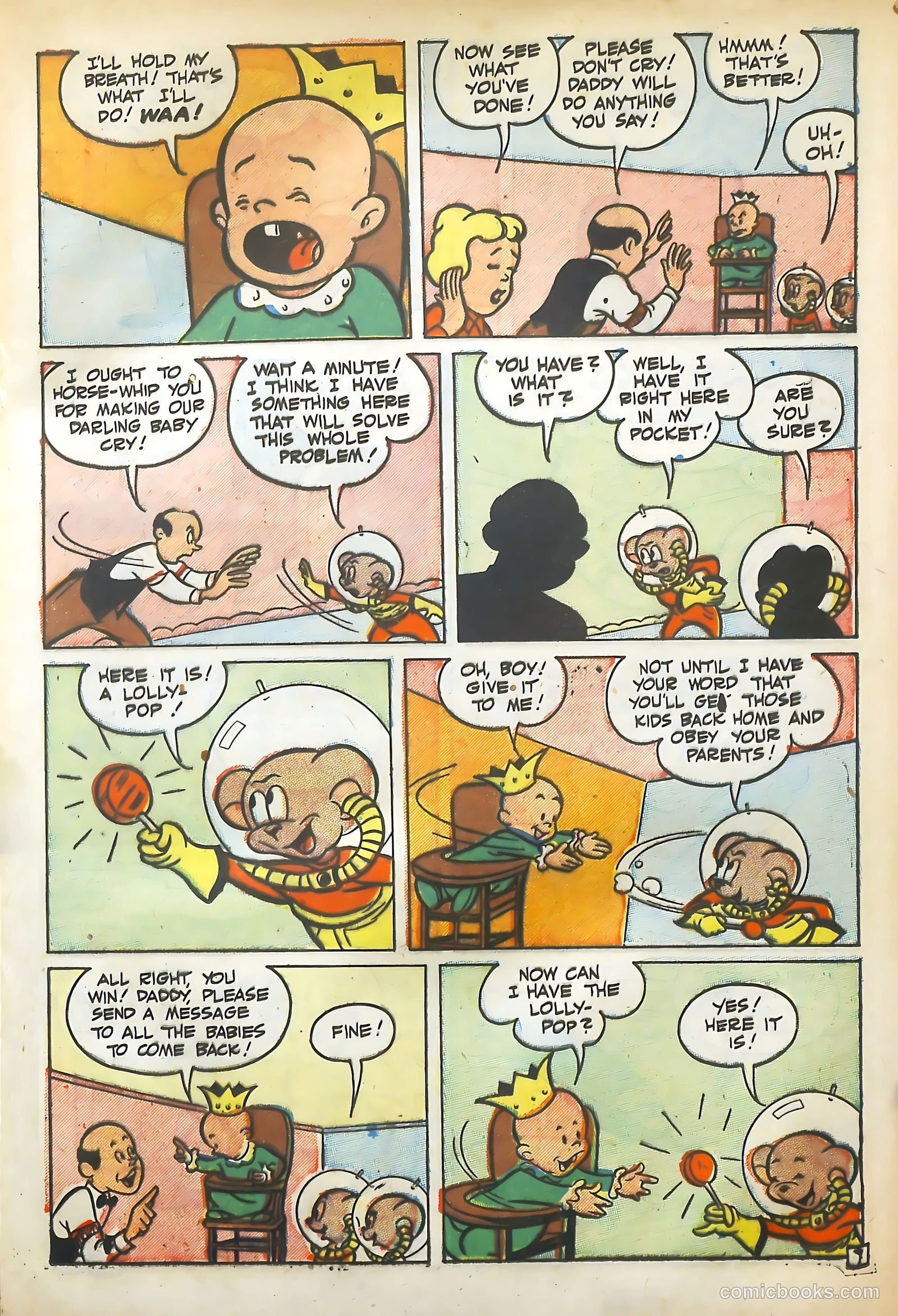Space Mouse #3 (1953) — page 17 of 36