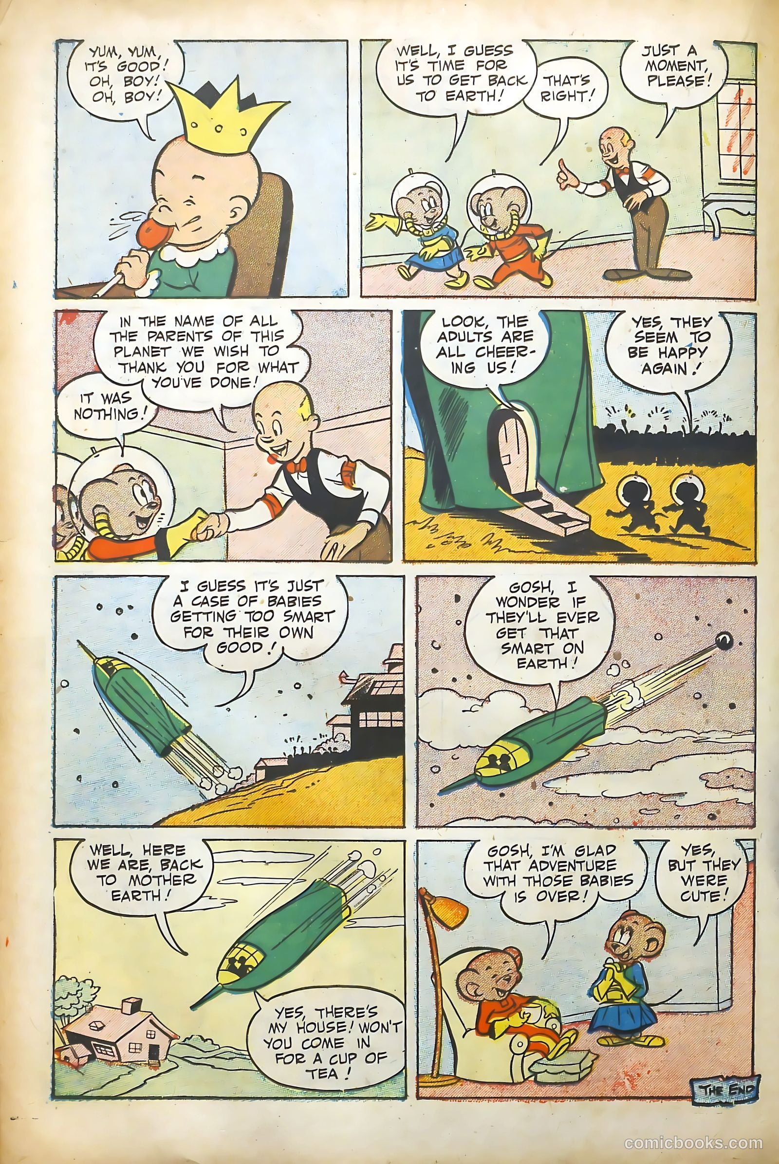Space Mouse #3 (1953) — page 18 of 36