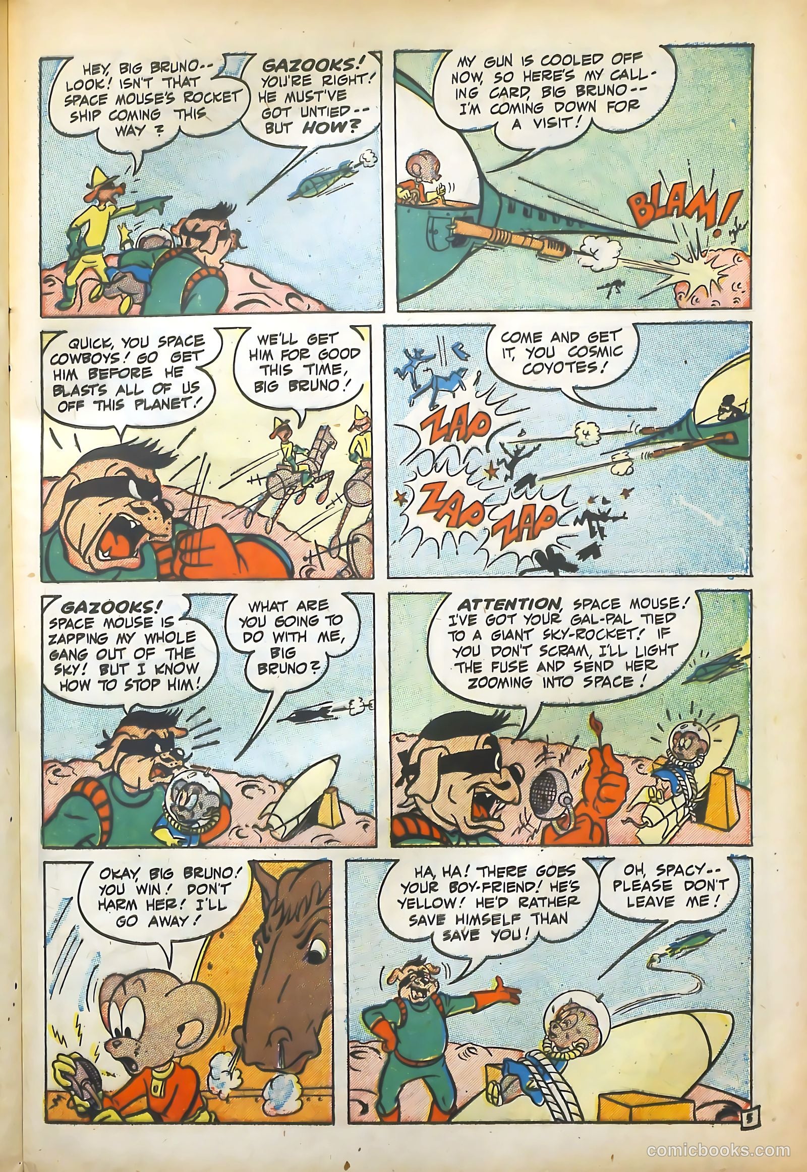 Space Mouse #3 (1953) — page 25 of 36