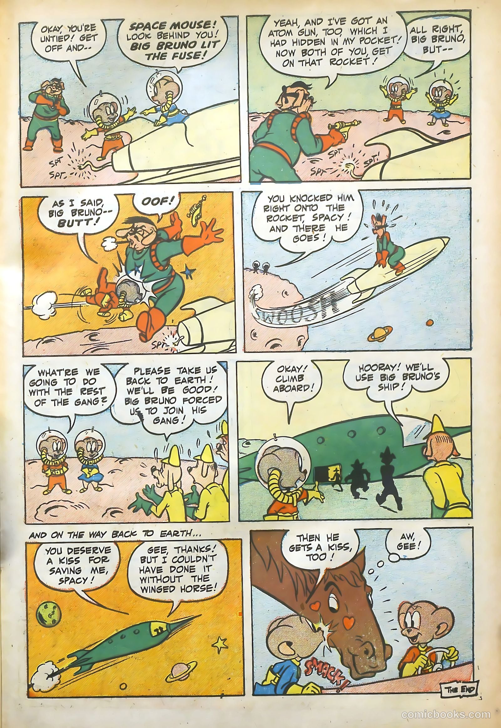 Space Mouse #3 (1953) — page 27 of 36