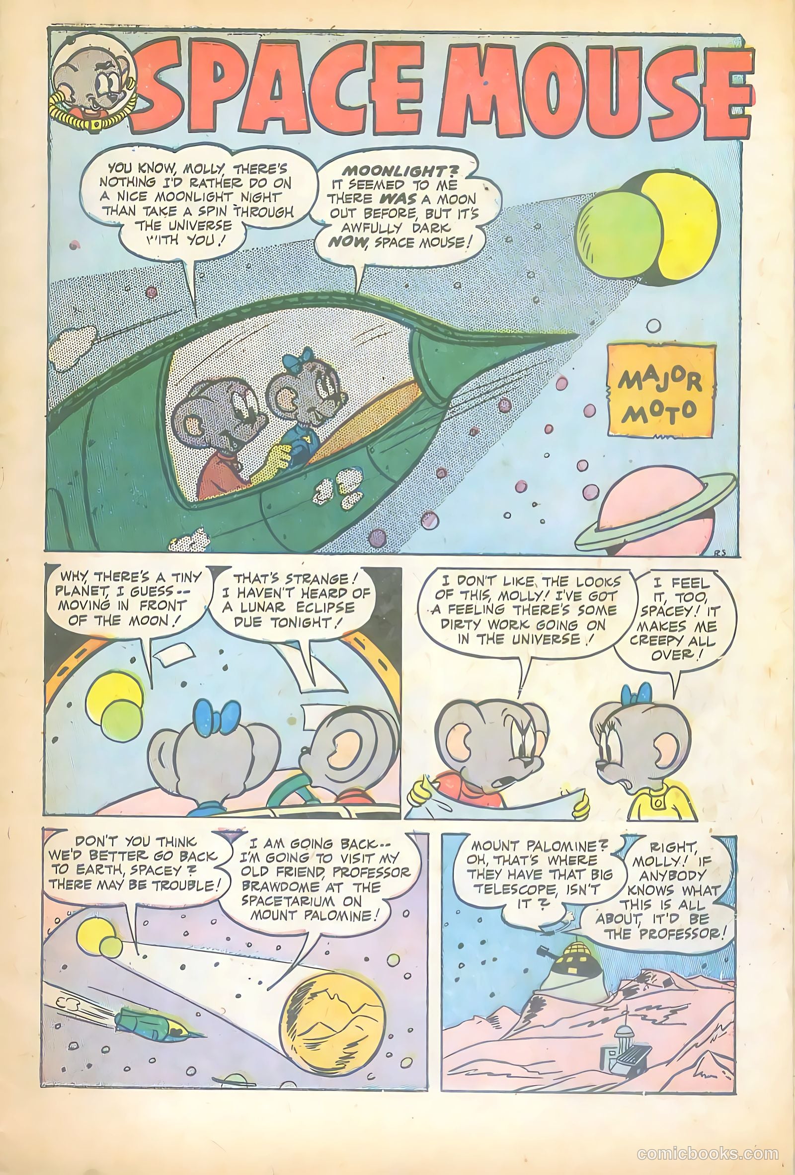 Space Mouse #4 (1954) — page 3 of 36