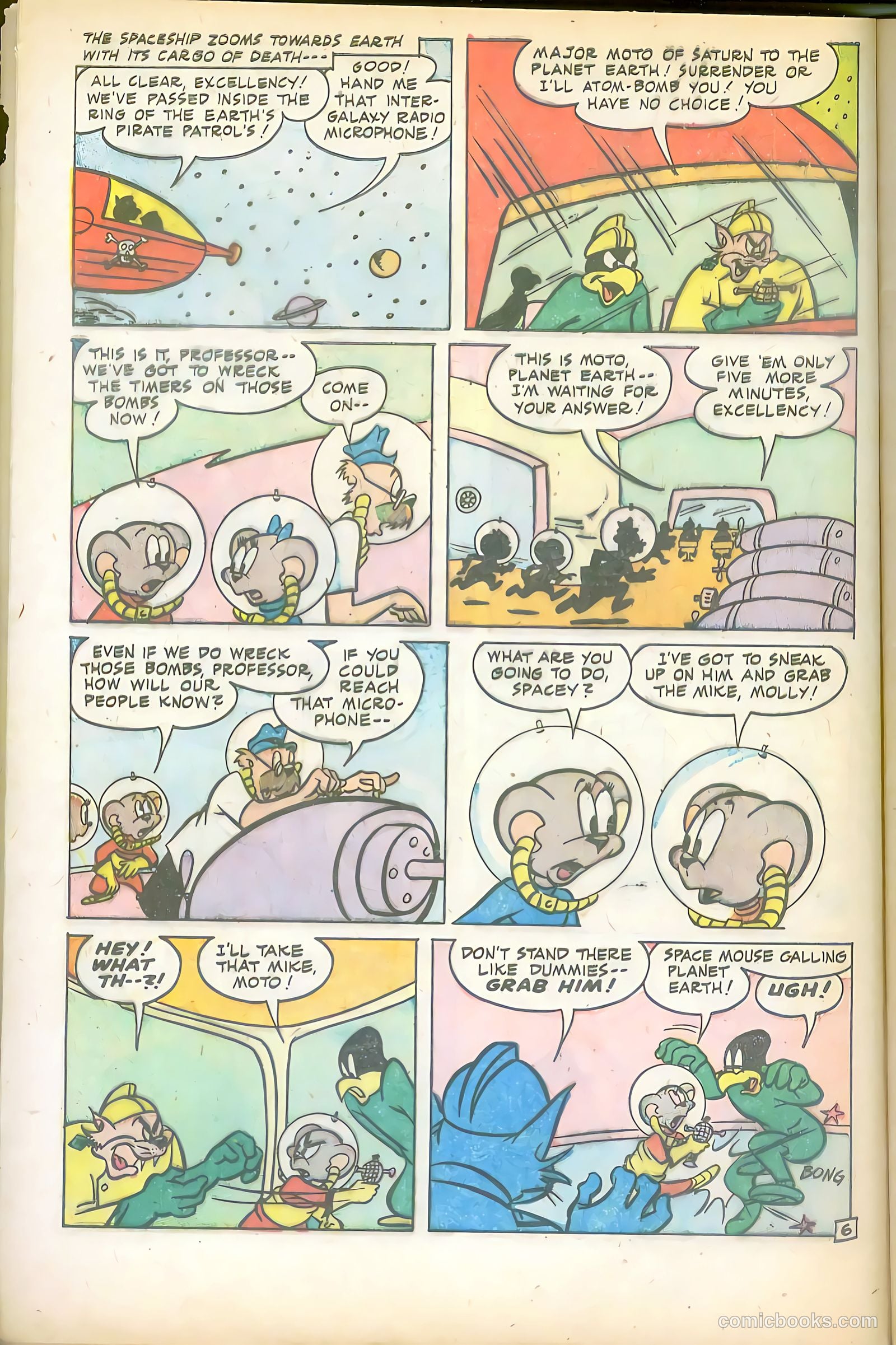 Space Mouse #4 (1954) — page 8 of 36