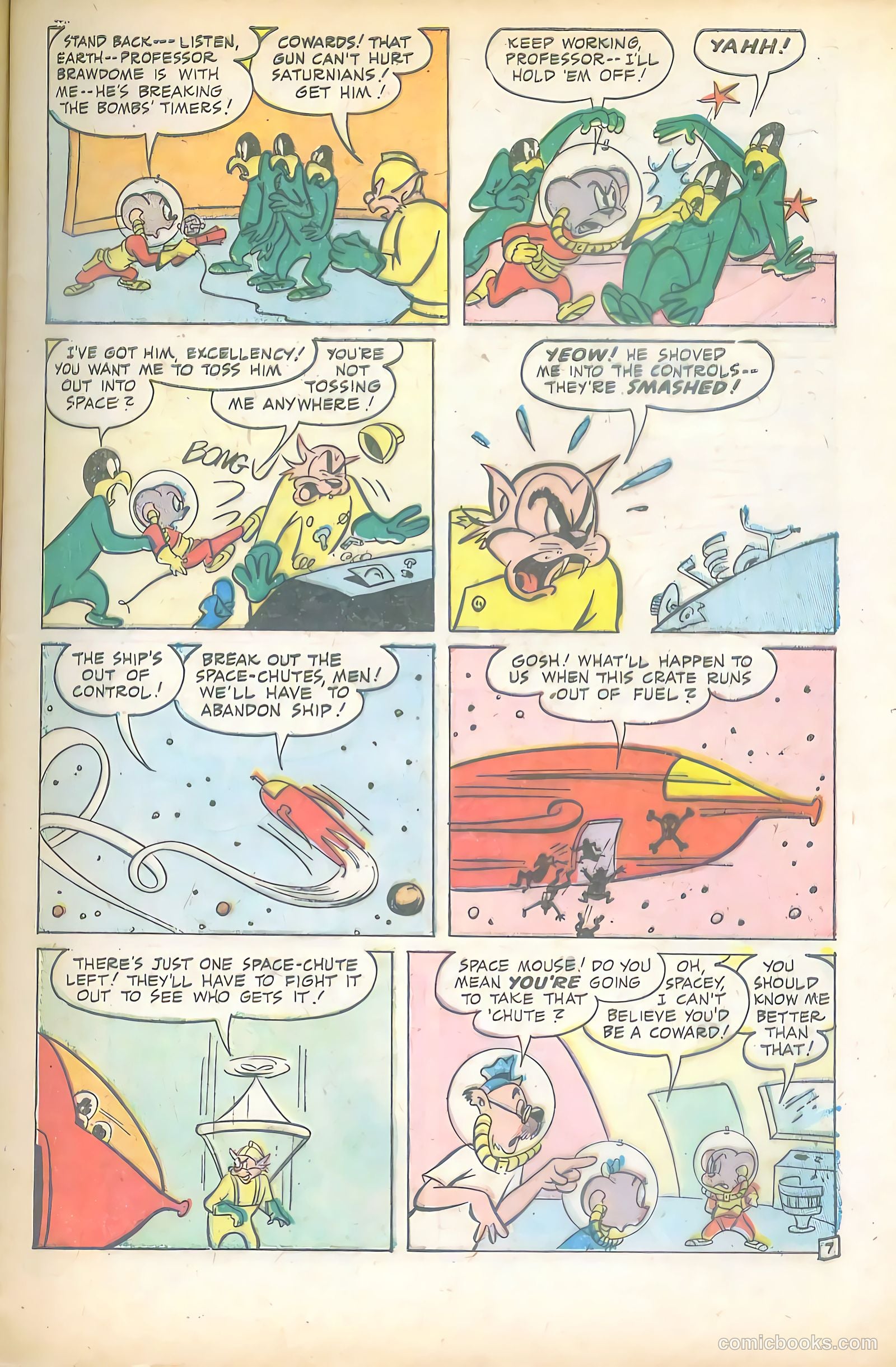 Space Mouse #4 (1954) — page 9 of 36