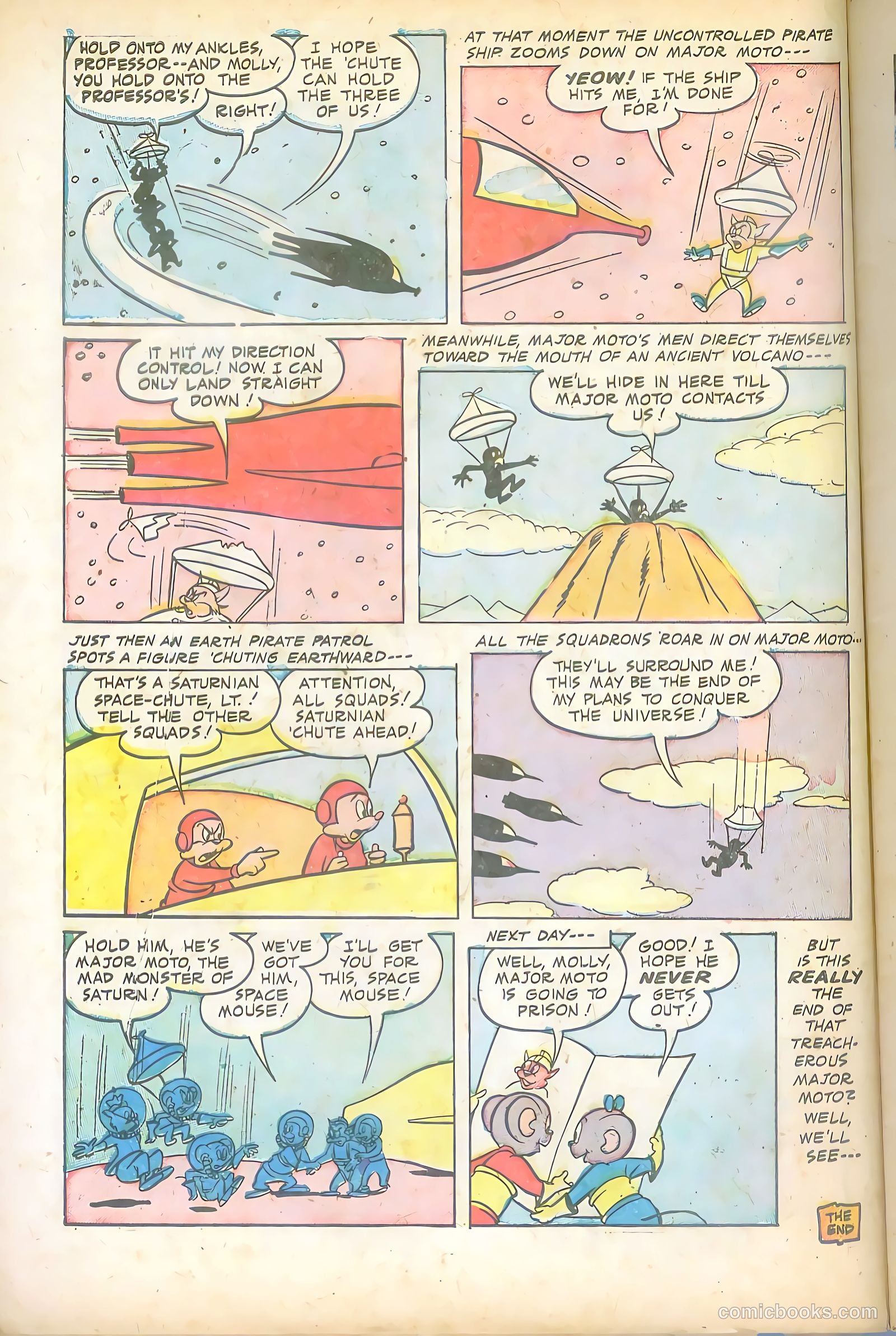 Space Mouse #4 (1954) — page 10 of 36