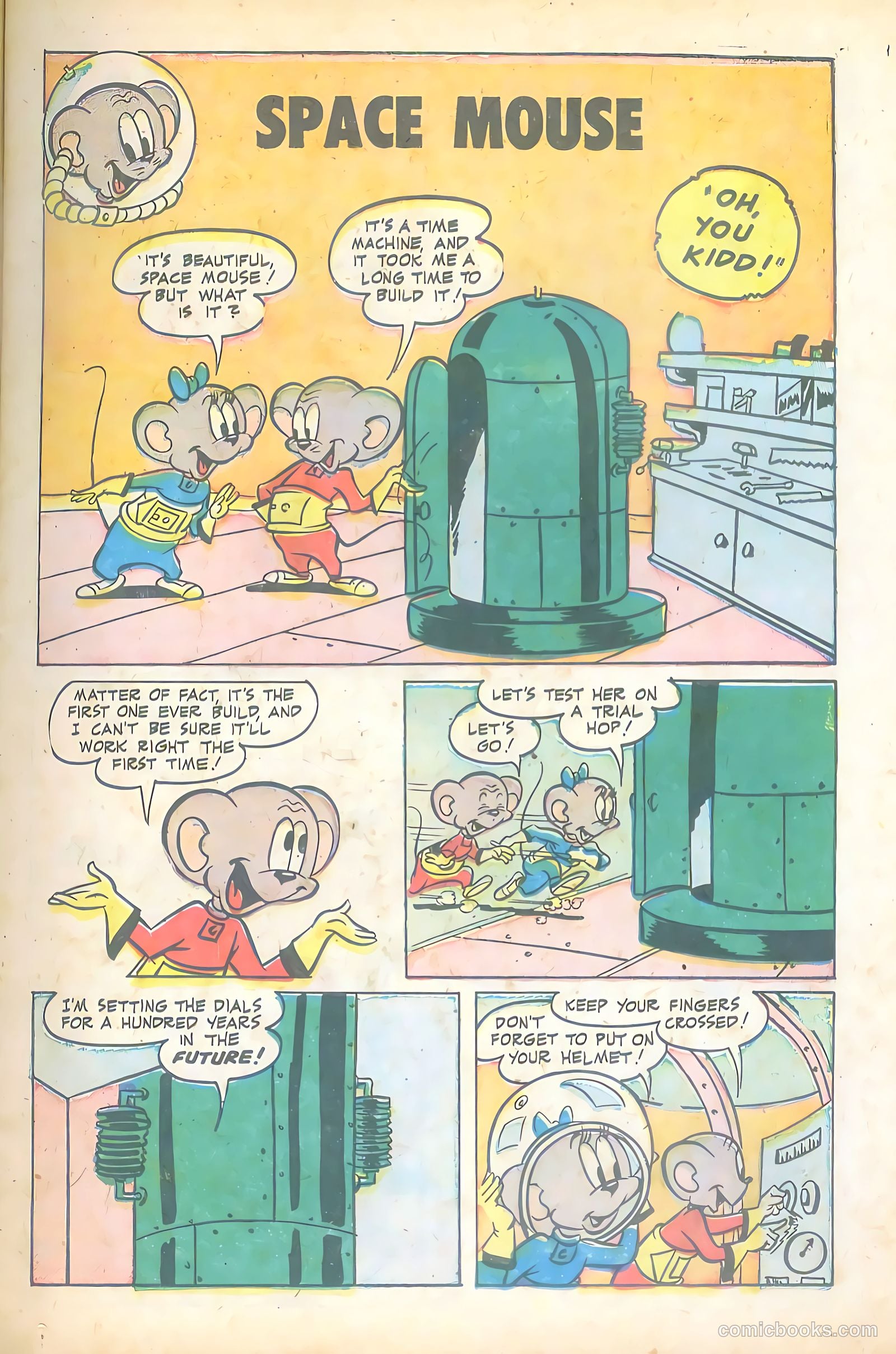 Space Mouse #4 (1954) — page 11 of 36
