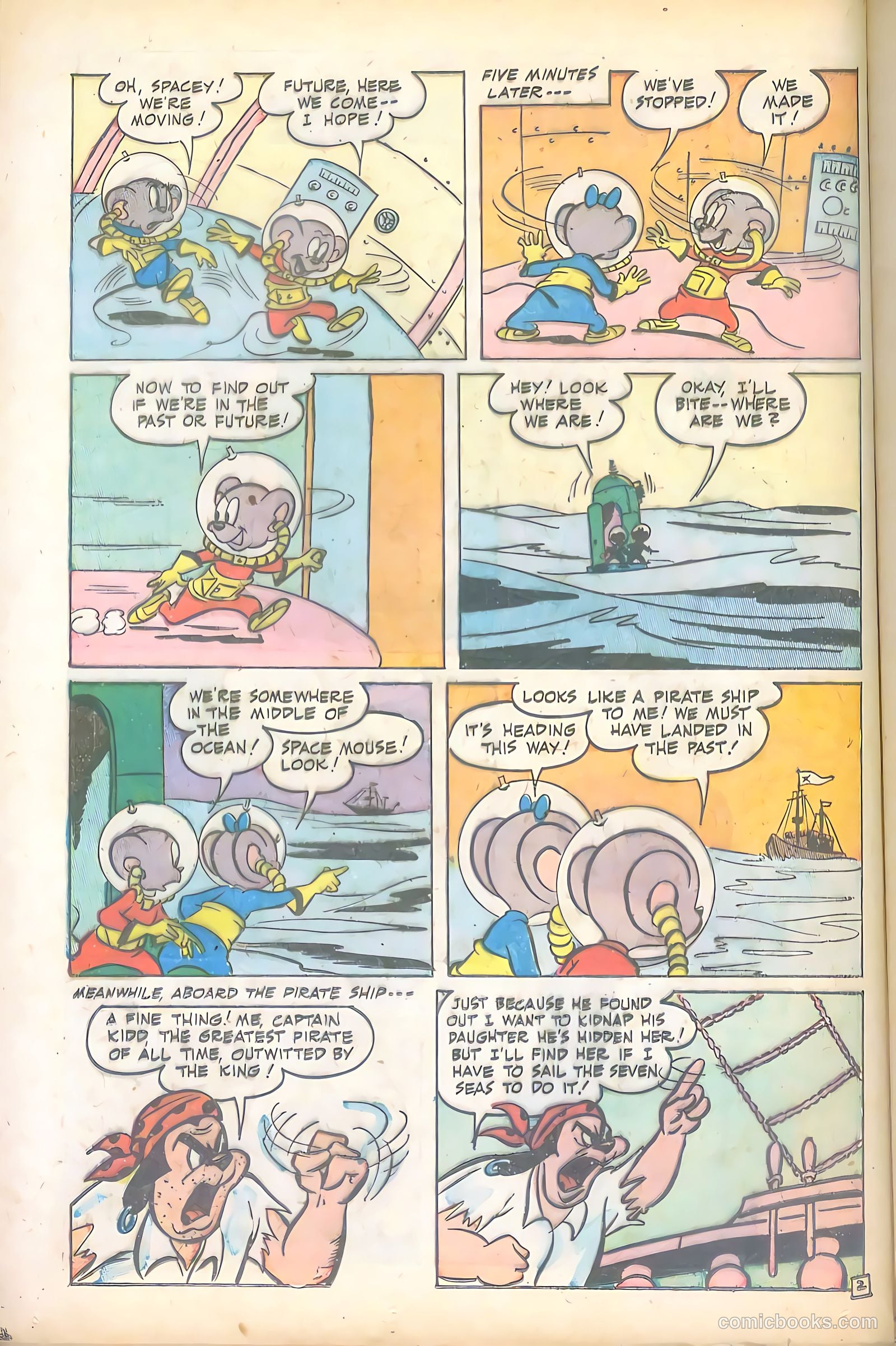 Space Mouse #4 (1954) — page 12 of 36