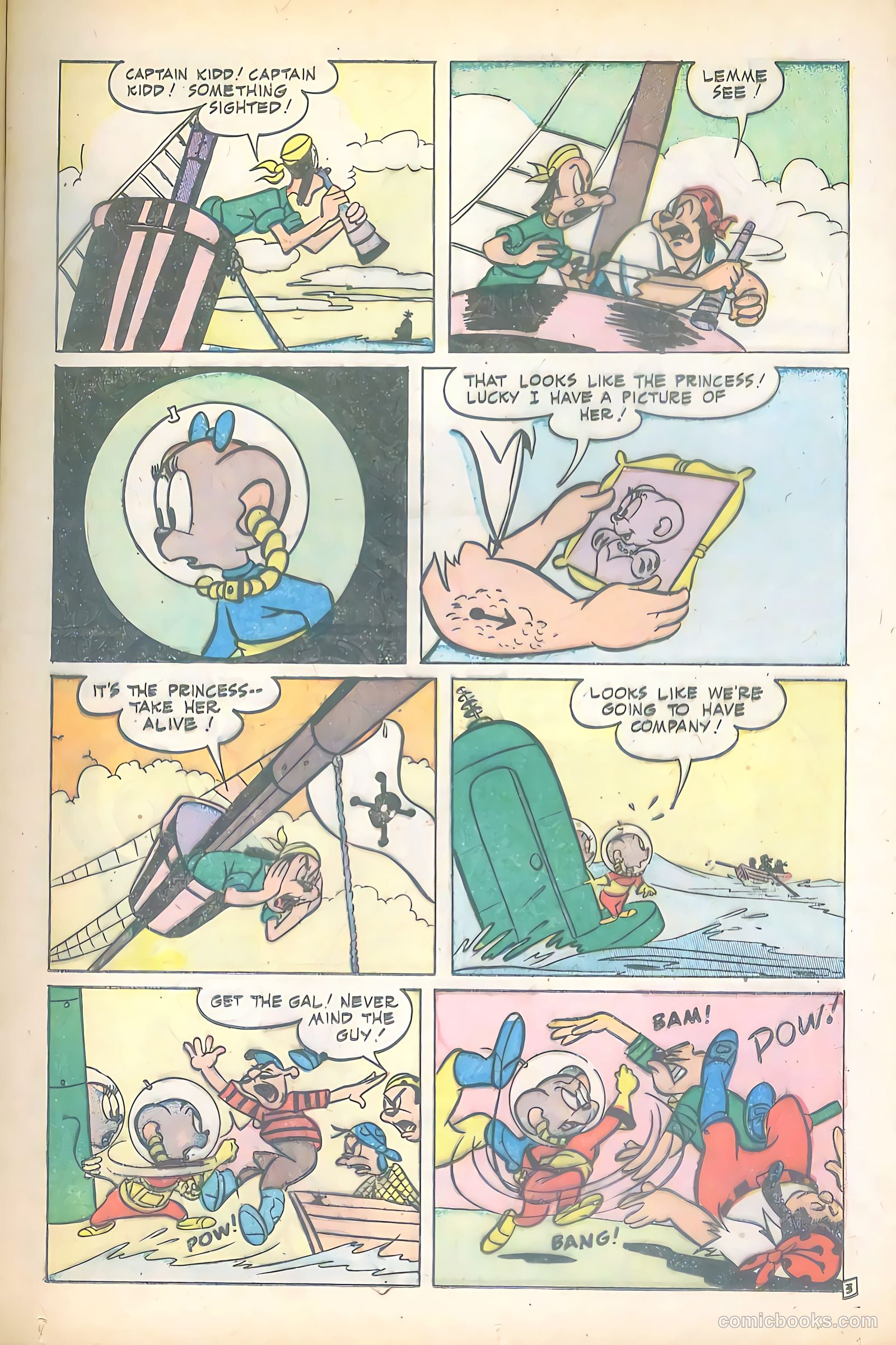 Space Mouse #4 (1954) — page 13 of 36