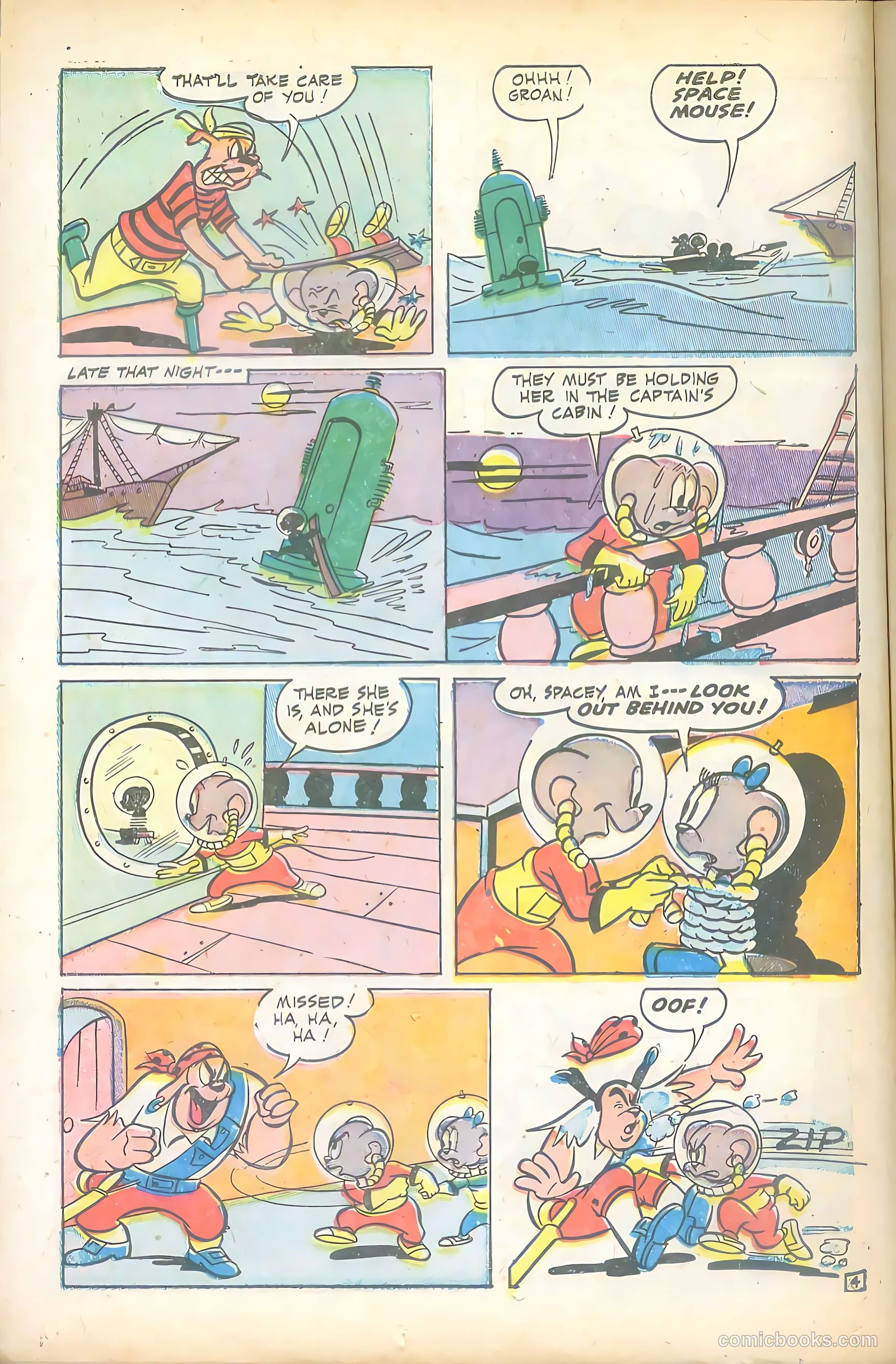 Space Mouse #4 (1954) — page 14 of 36