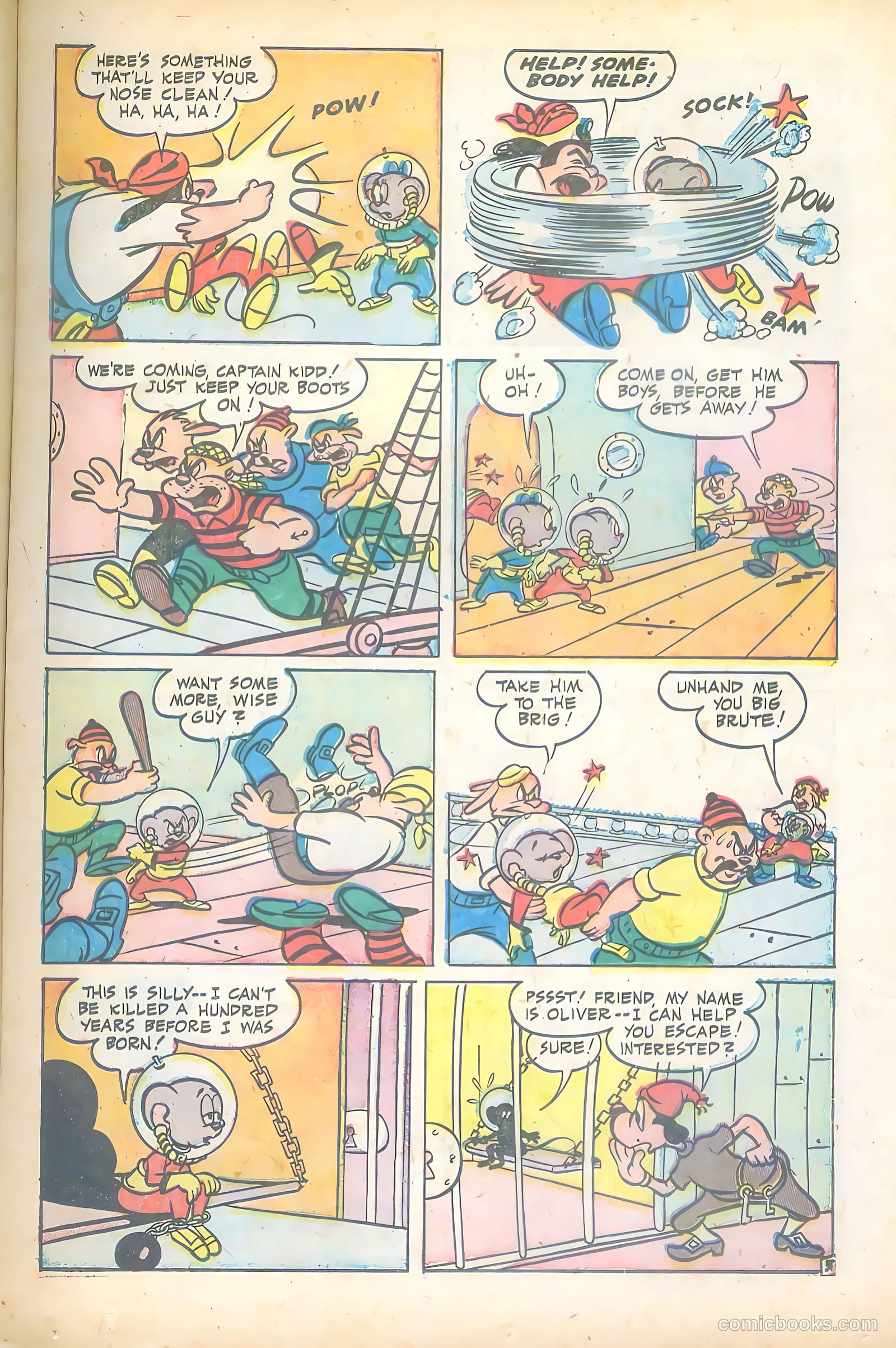 Space Mouse #4 (1954) — page 15 of 36