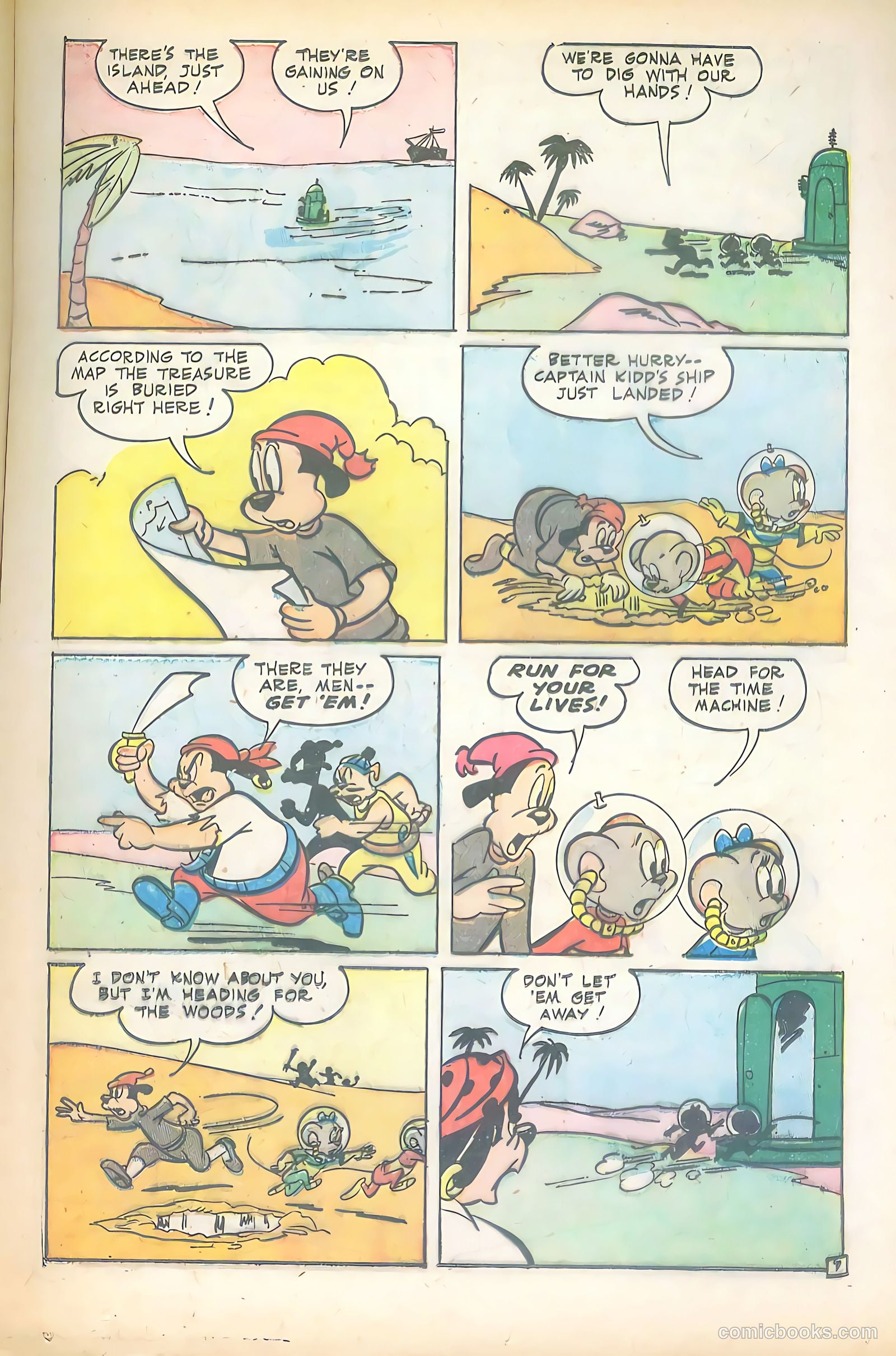 Space Mouse #4 (1954) — page 17 of 36