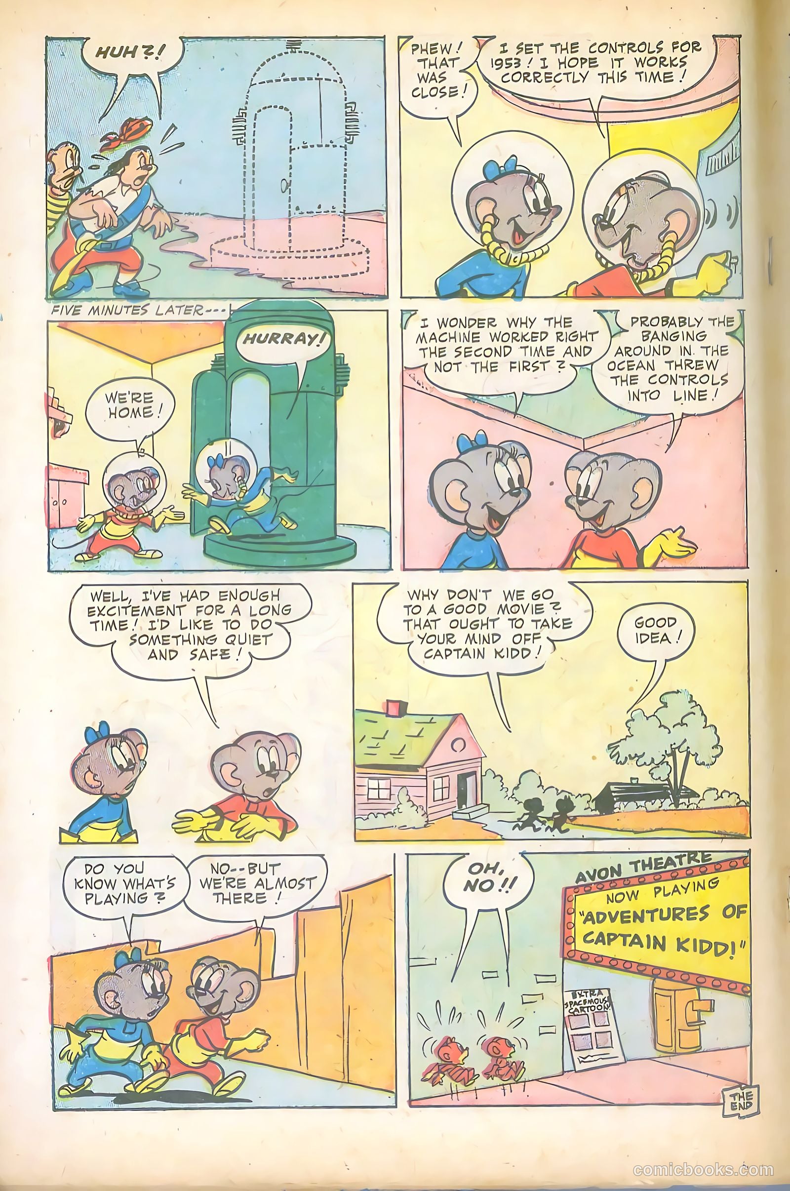 Space Mouse #4 (1954) — page 18 of 36