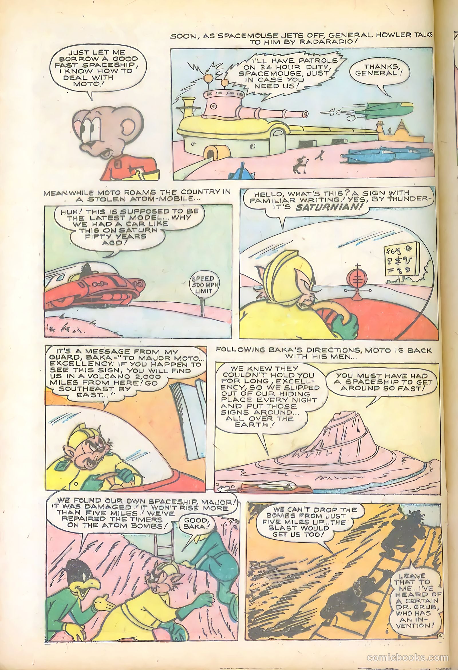 Space Mouse #4 (1954) — page 24 of 36