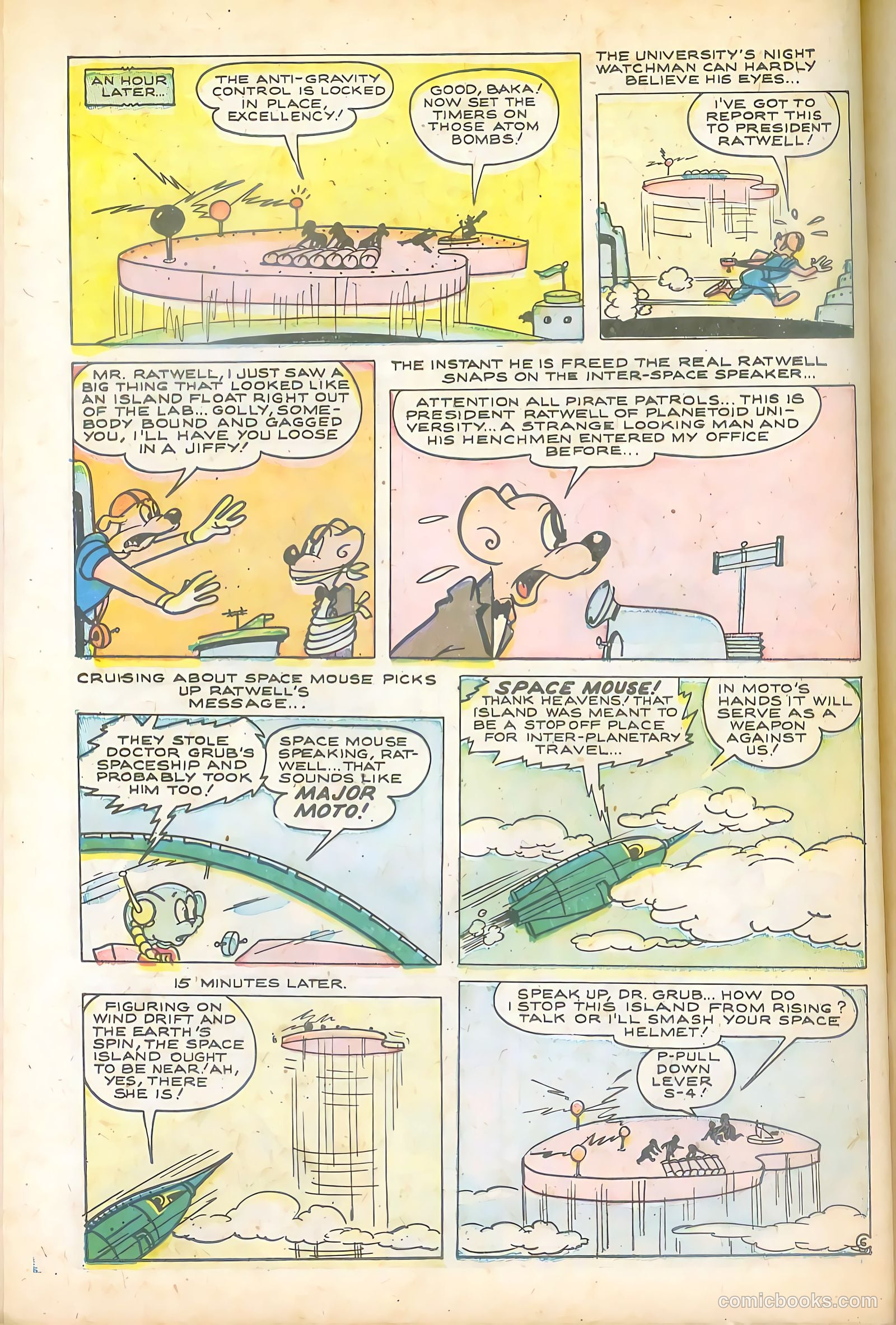 Space Mouse #4 (1954) — page 26 of 36