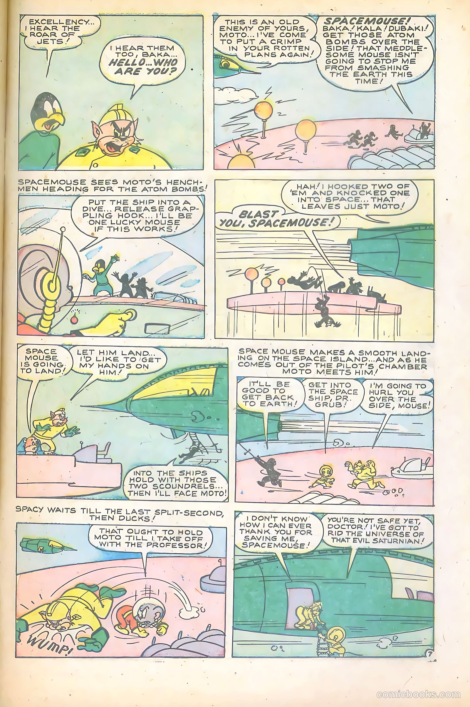 Space Mouse #4 (1954) — page 27 of 36