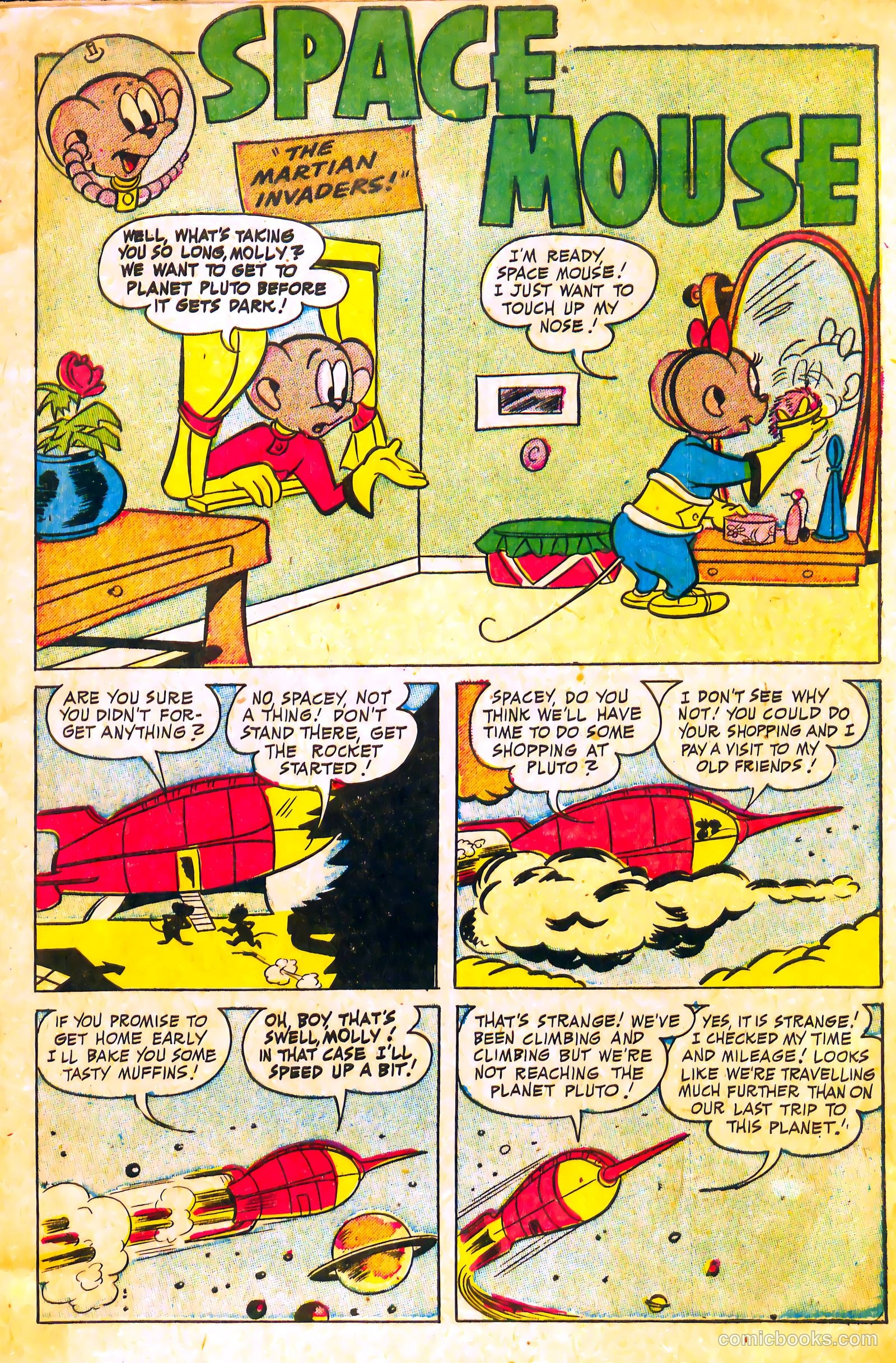 Space Mouse #5 (1954) — page 3 of 36