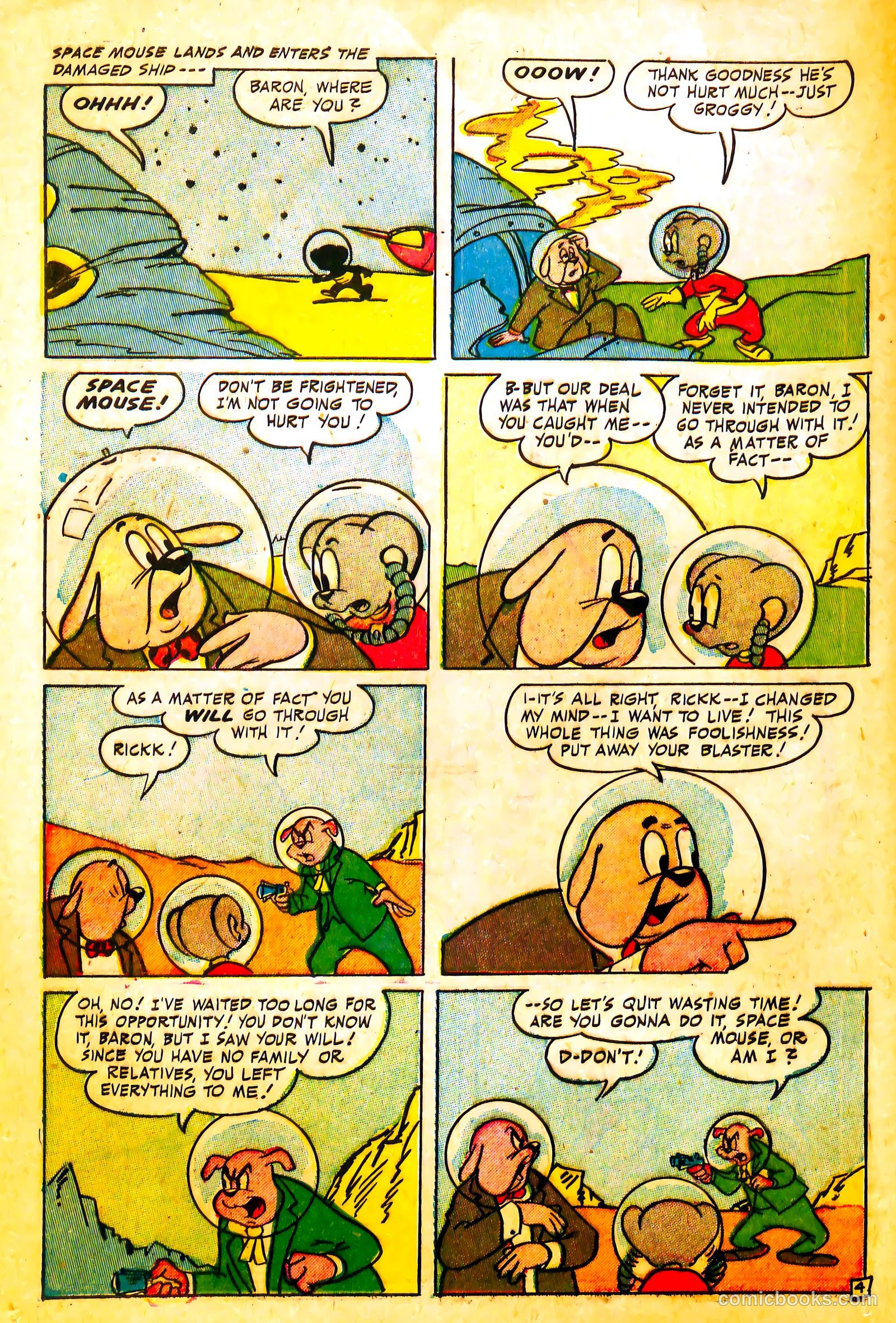 Space Mouse #5 (1954) — page 12 of 36