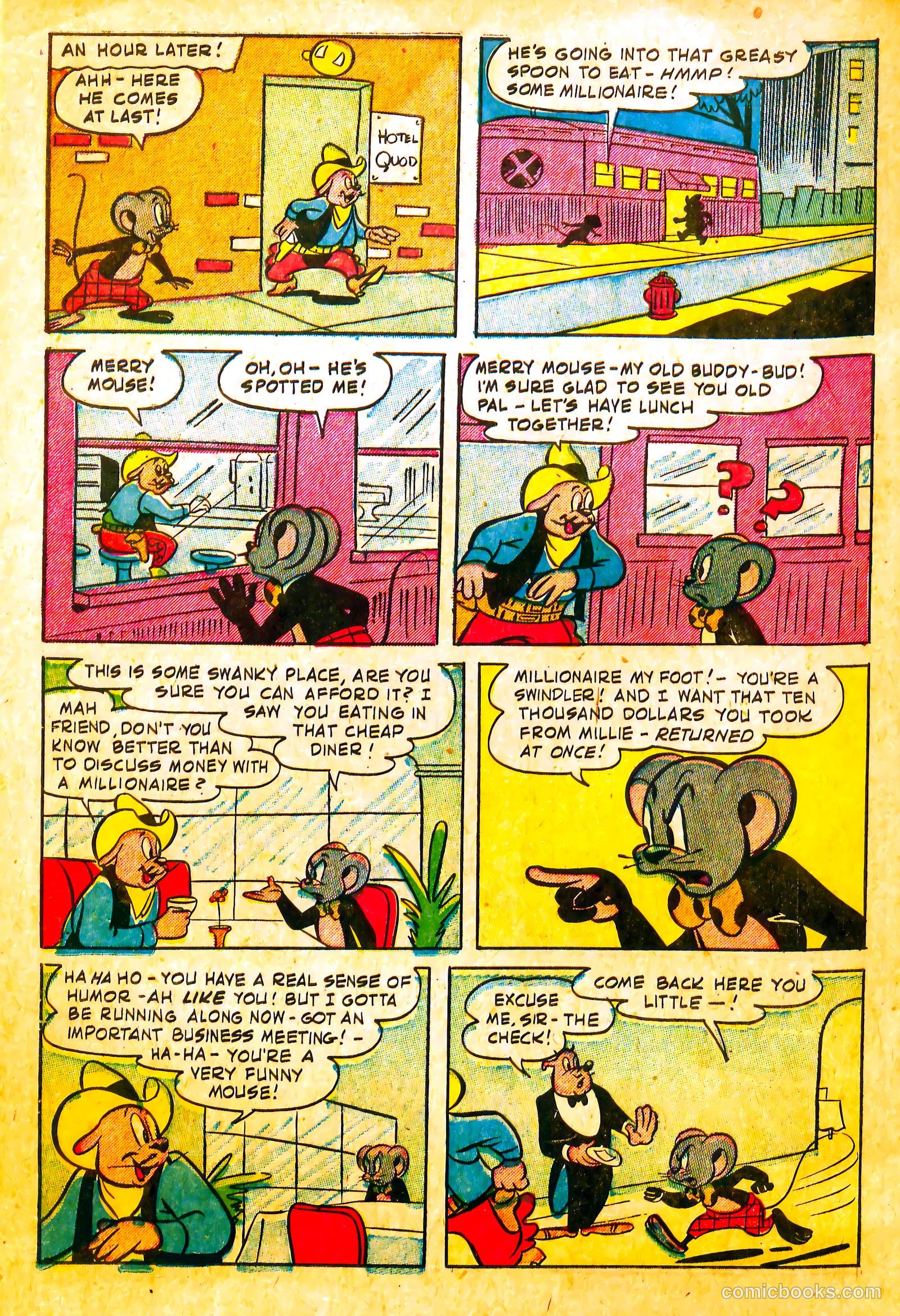 Space Mouse #5 (1954) — page 22 of 36