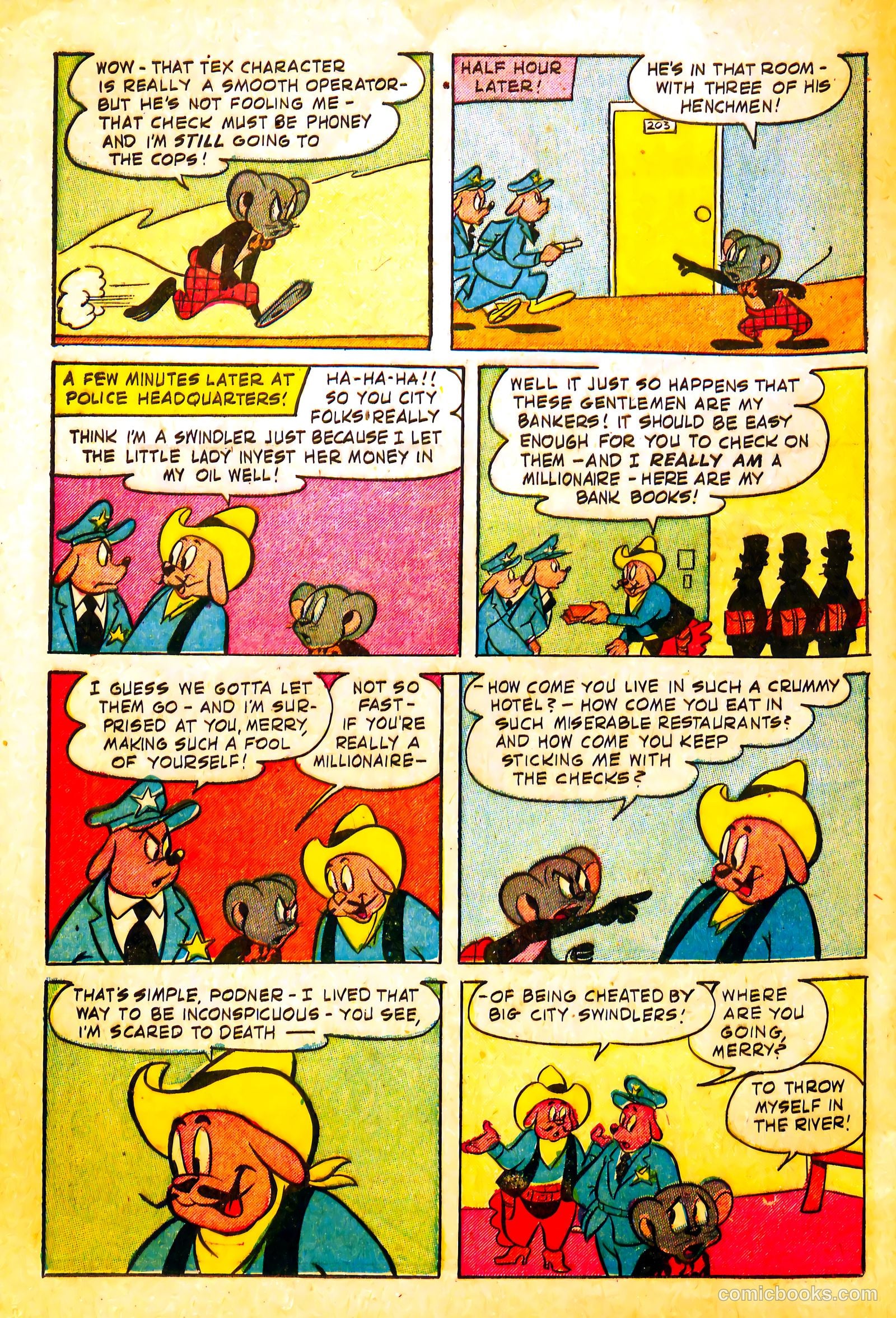 Space Mouse #5 (1954) — page 24 of 36