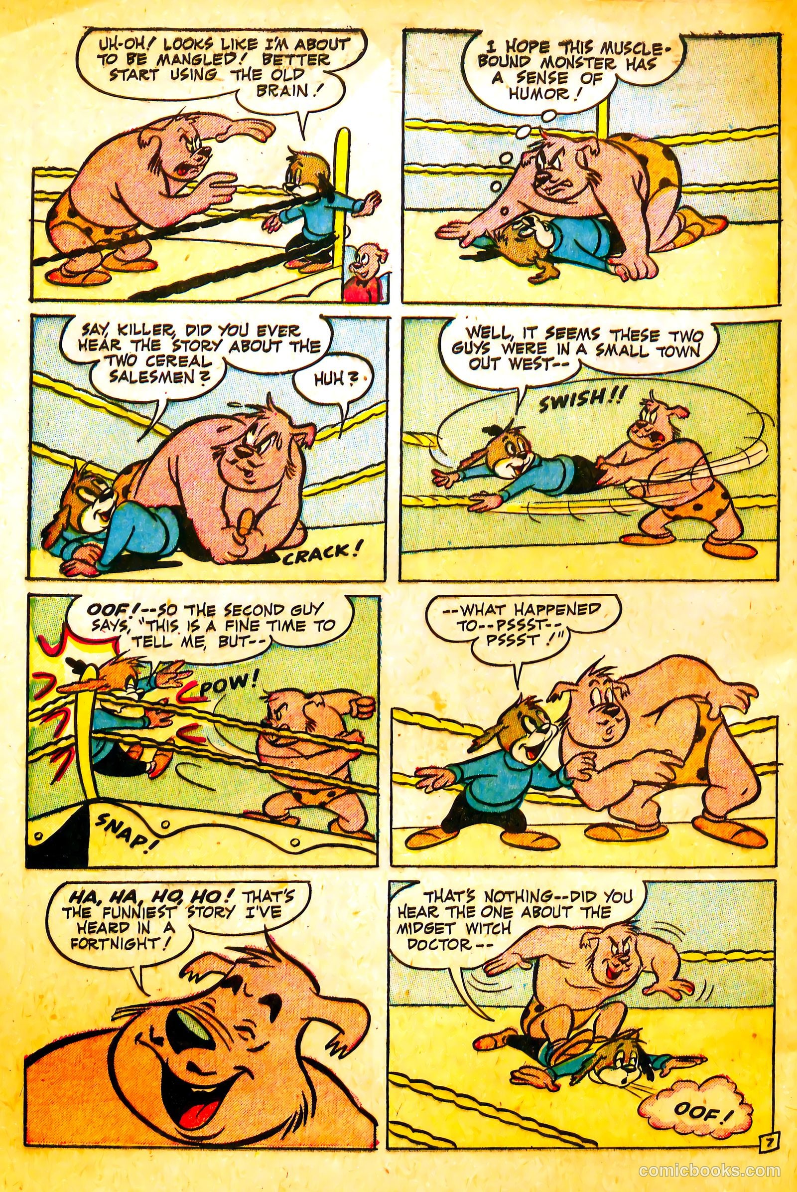 Space Mouse #5 (1954) — page 32 of 36