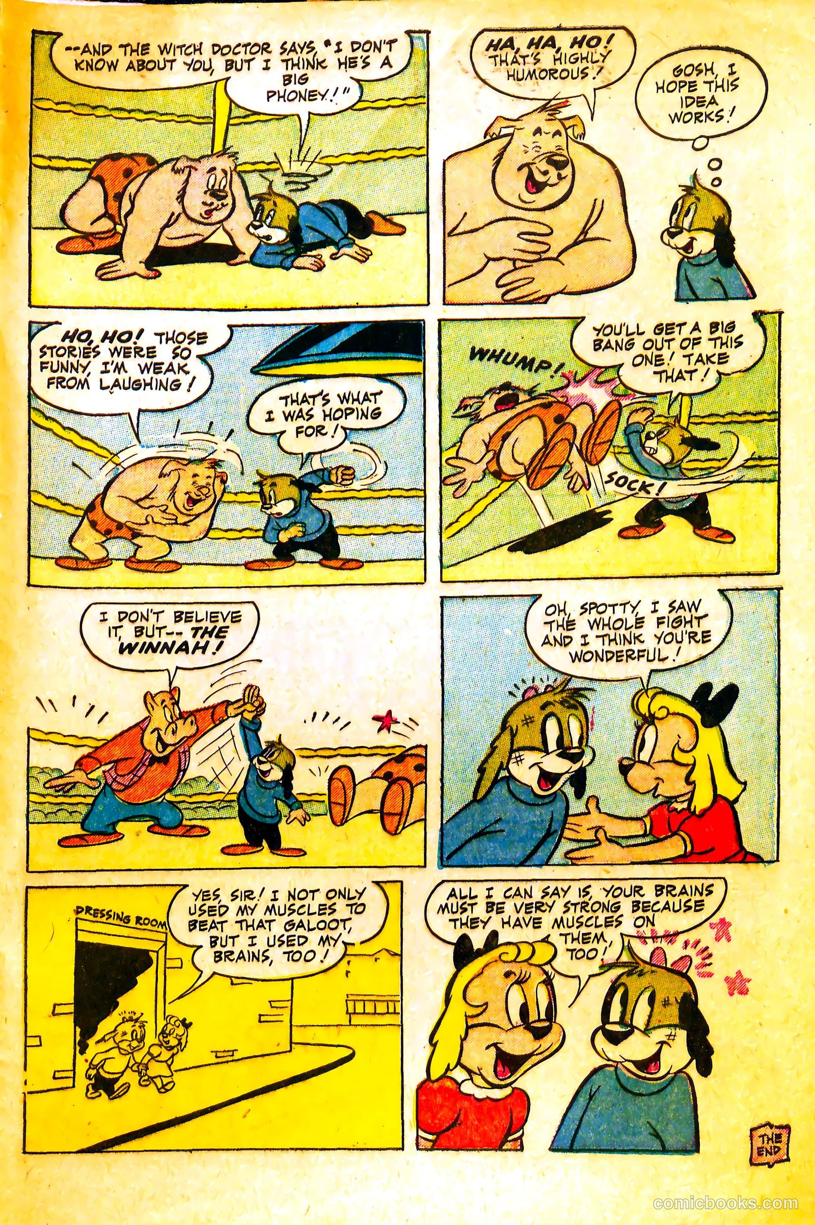 Space Mouse #5 (1954) — page 33 of 36