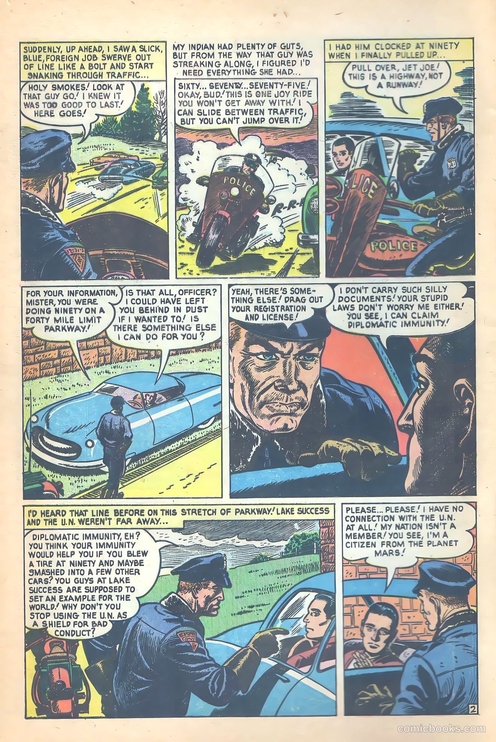 Space Mysteries #1 (1958) — page 4 of 36