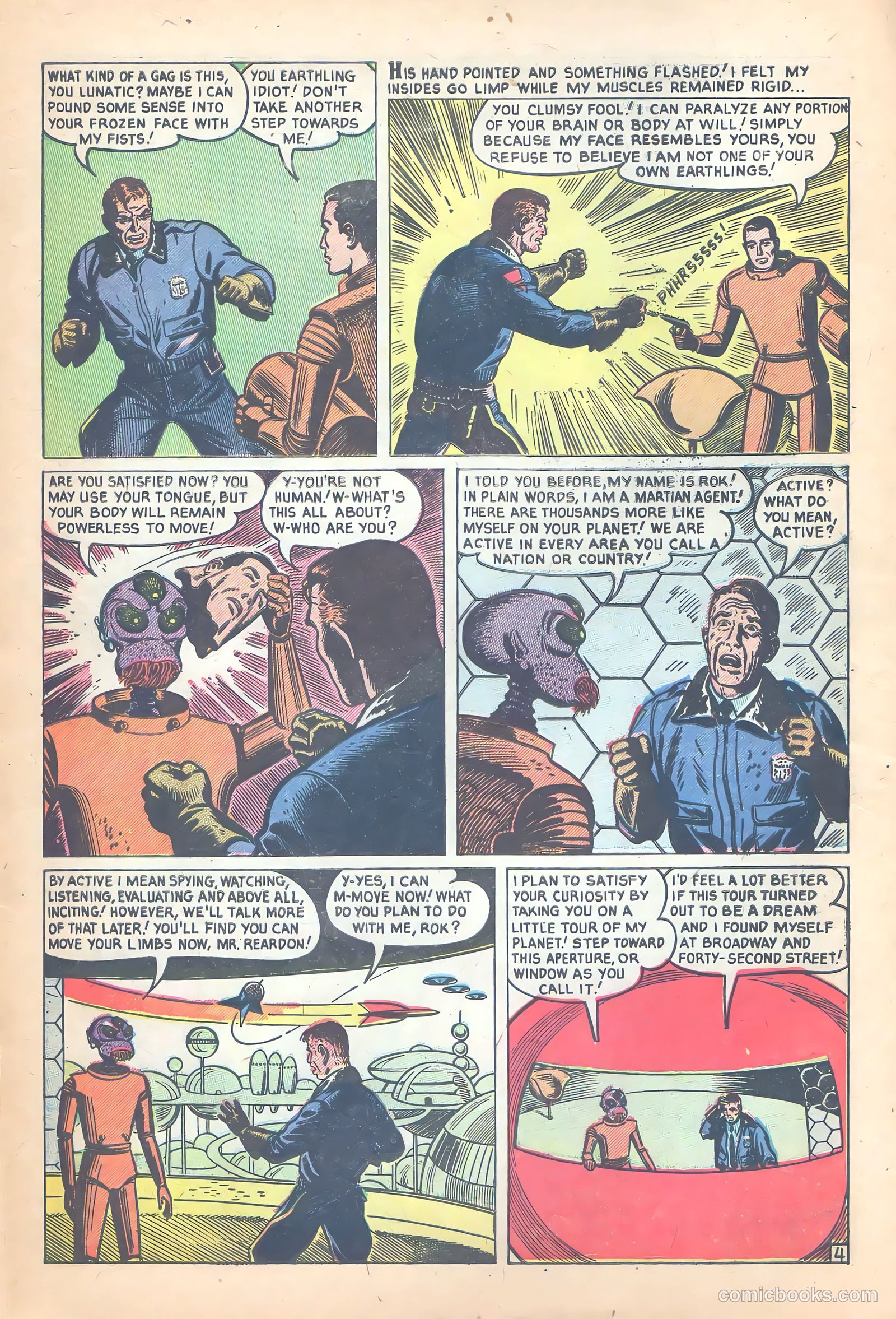 Space Mysteries #1 (1958) — page 6 of 36