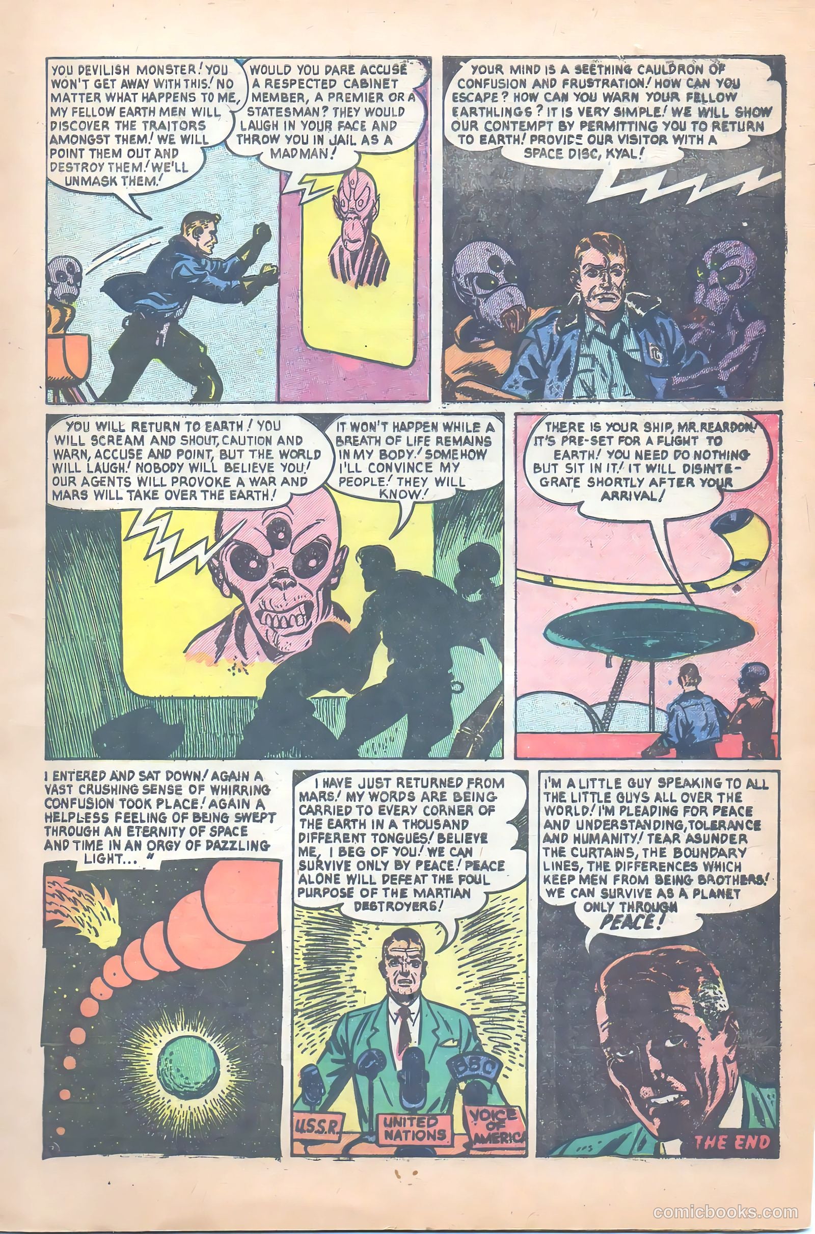 Space Mysteries #1 (1958) — page 9 of 36