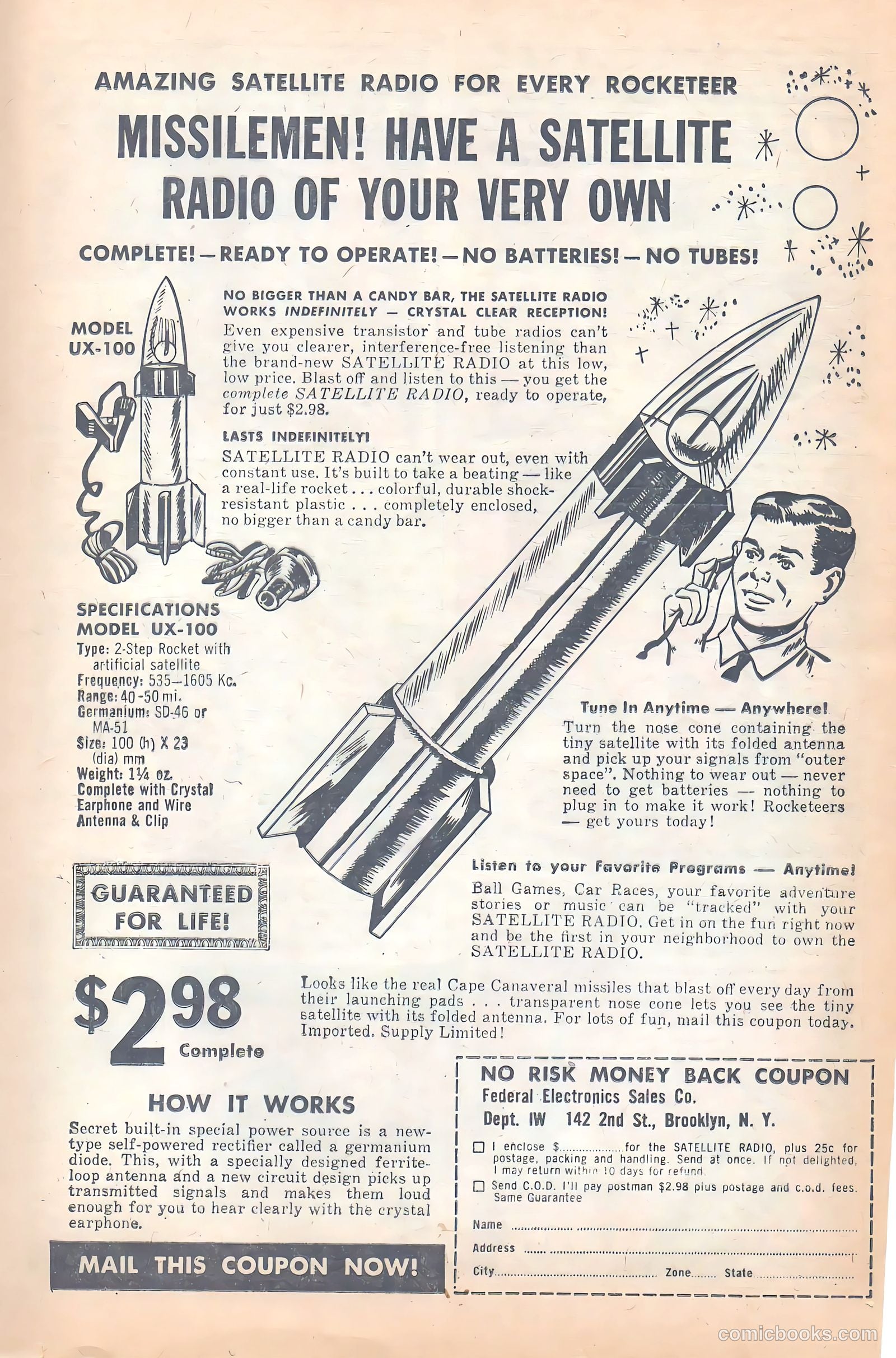 Space Mysteries #1 (1958) — page 25 of 36