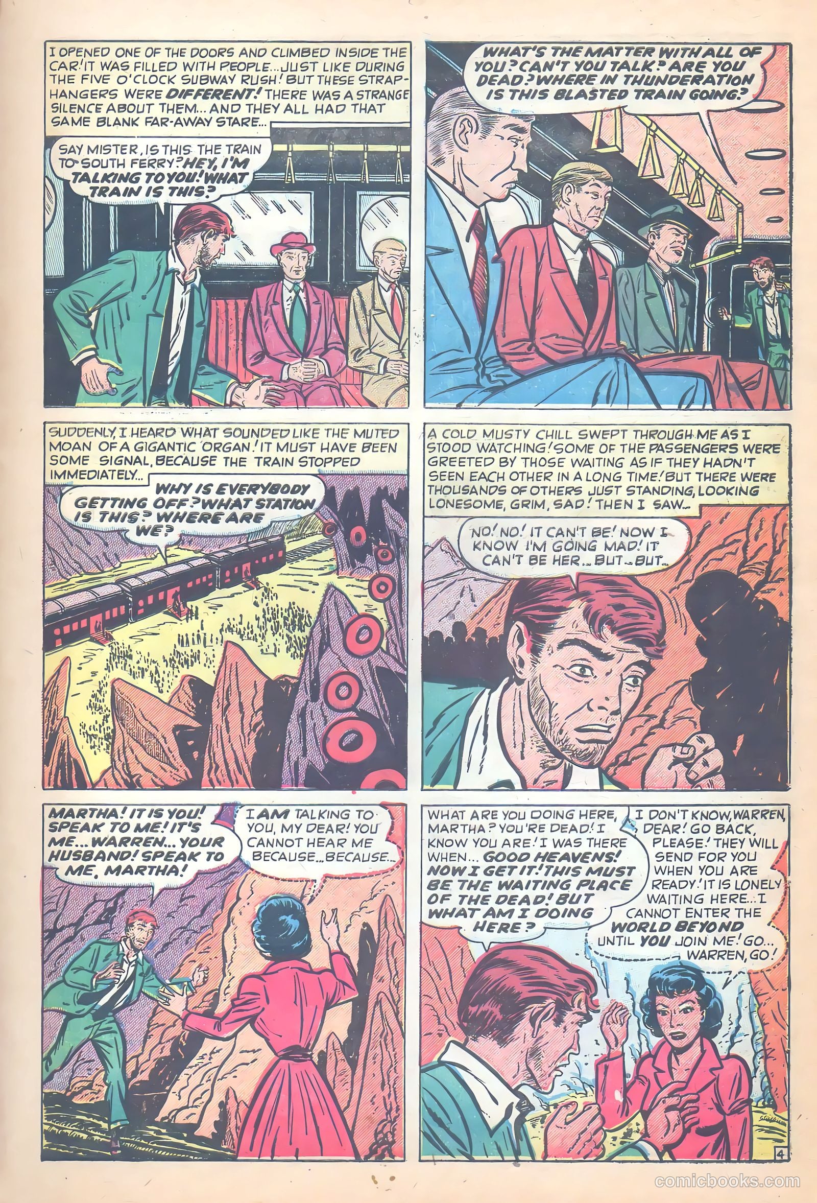 Space Mysteries #1 (1958) — page 31 of 36