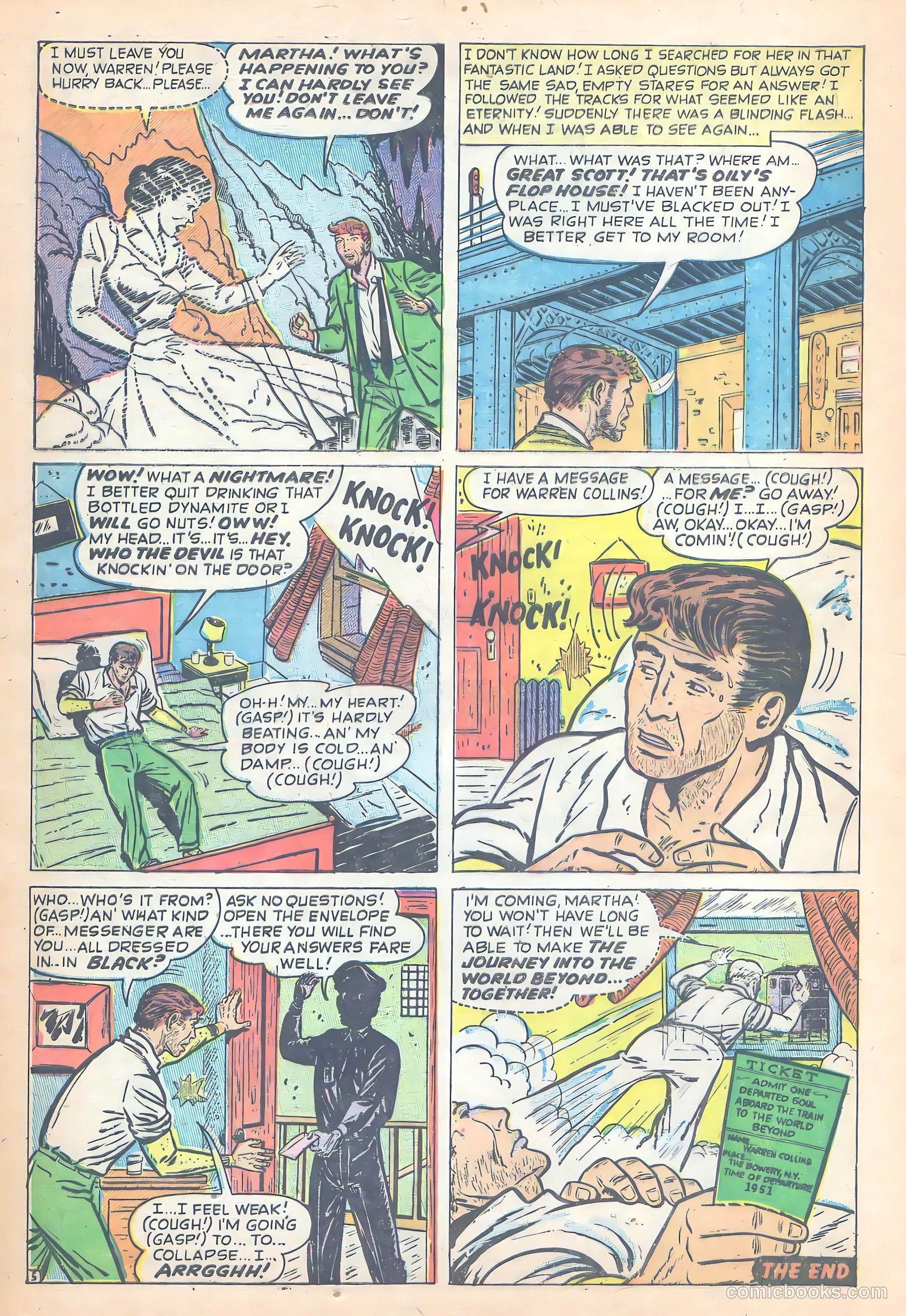 Space Mysteries #1 (1958) — page 32 of 36
