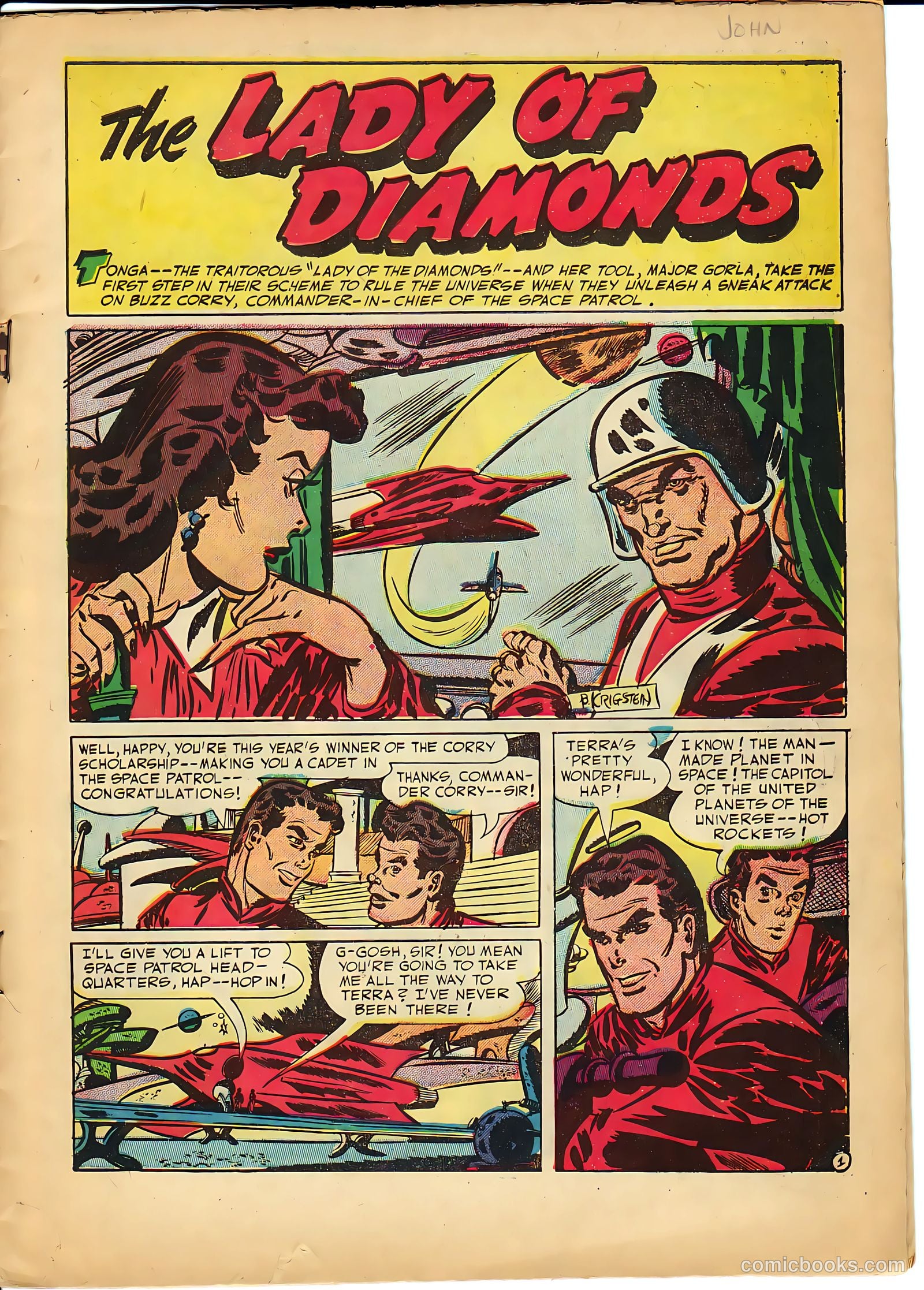 Space Patrol #1 (1952) — page 3 of 36