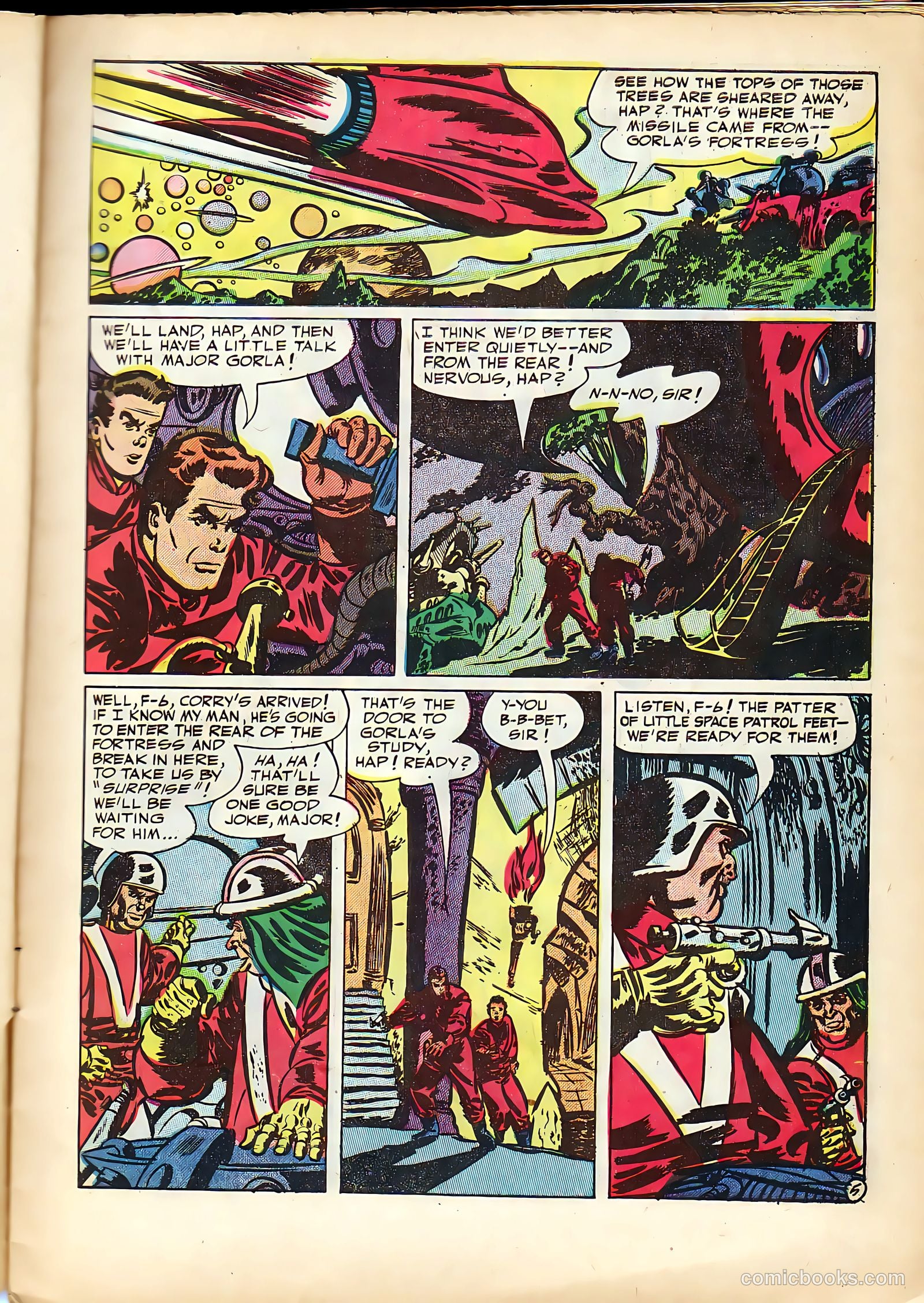 Space Patrol #1 (1952) — page 7 of 36