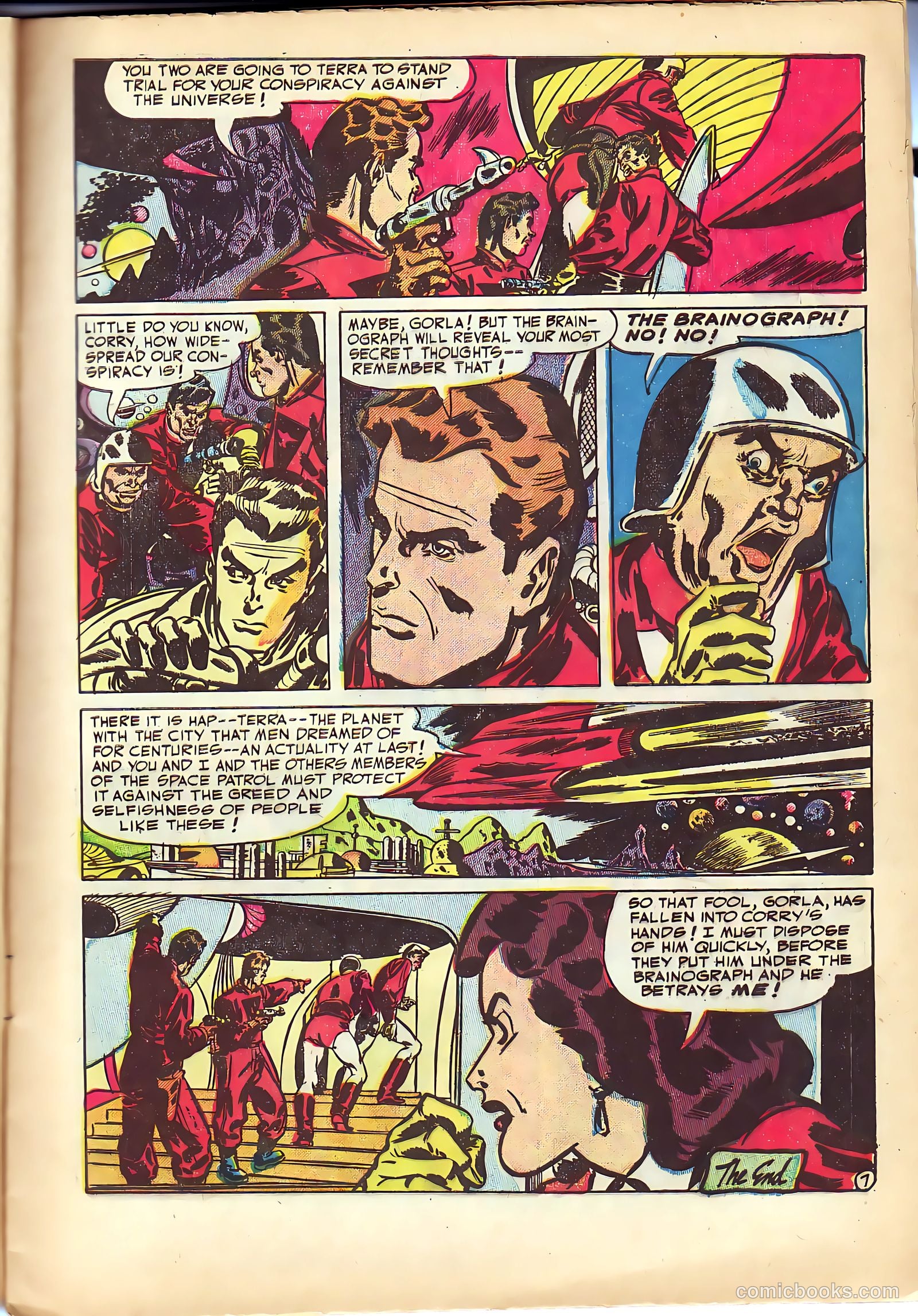 Space Patrol #1 (1952) — page 9 of 36