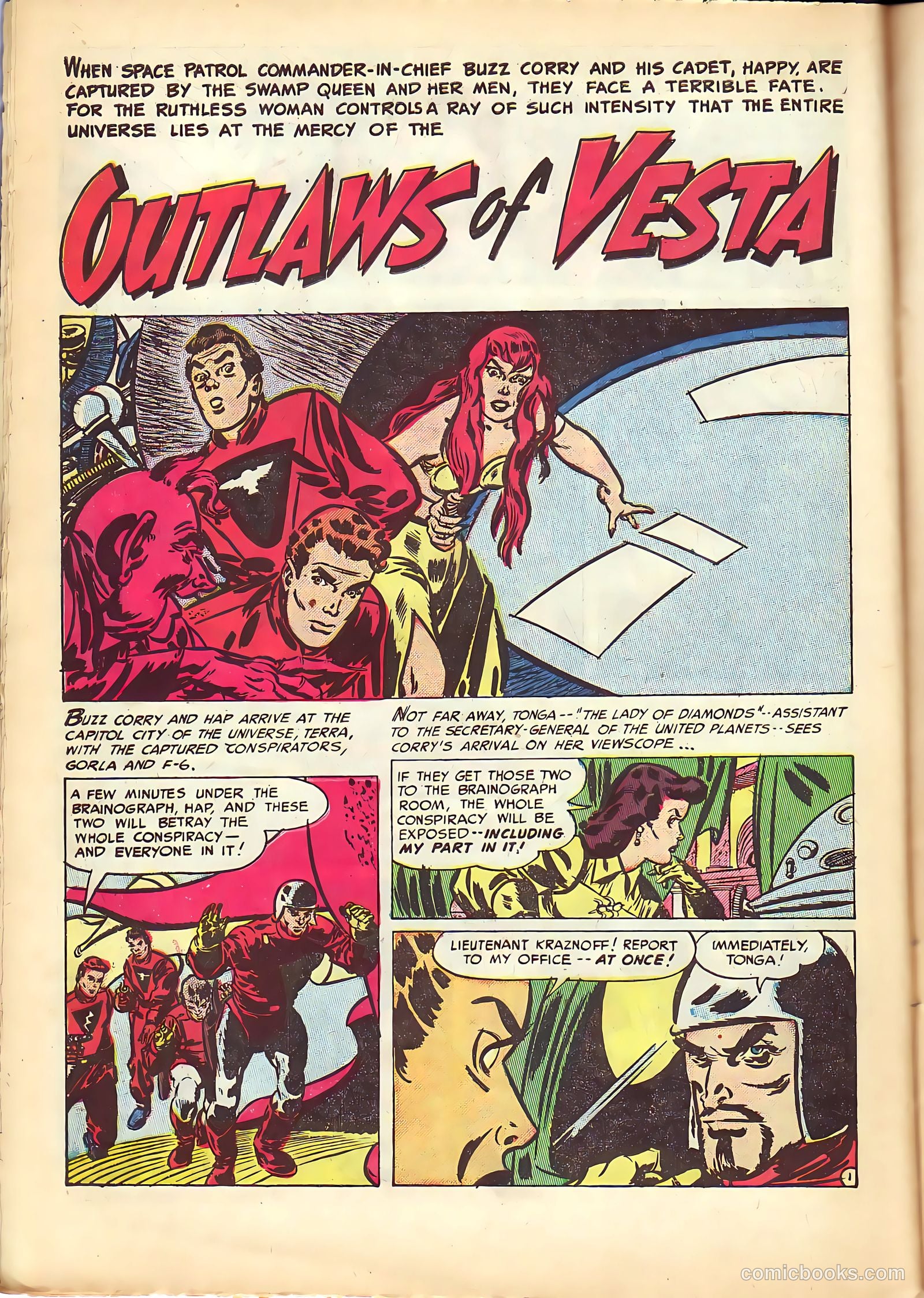 Space Patrol #1 (1952) — page 10 of 36