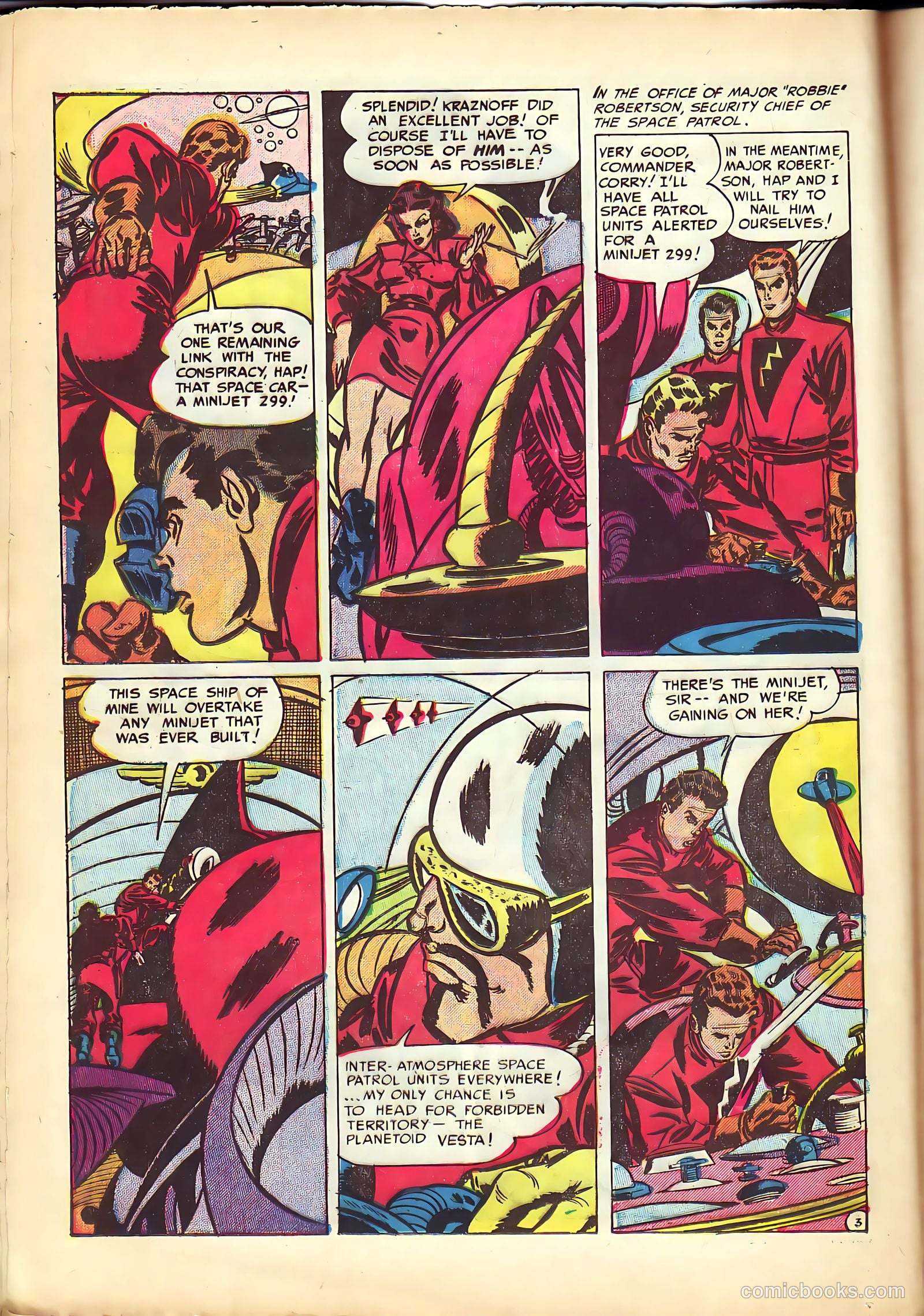 Space Patrol #1 (1952) — page 12 of 36