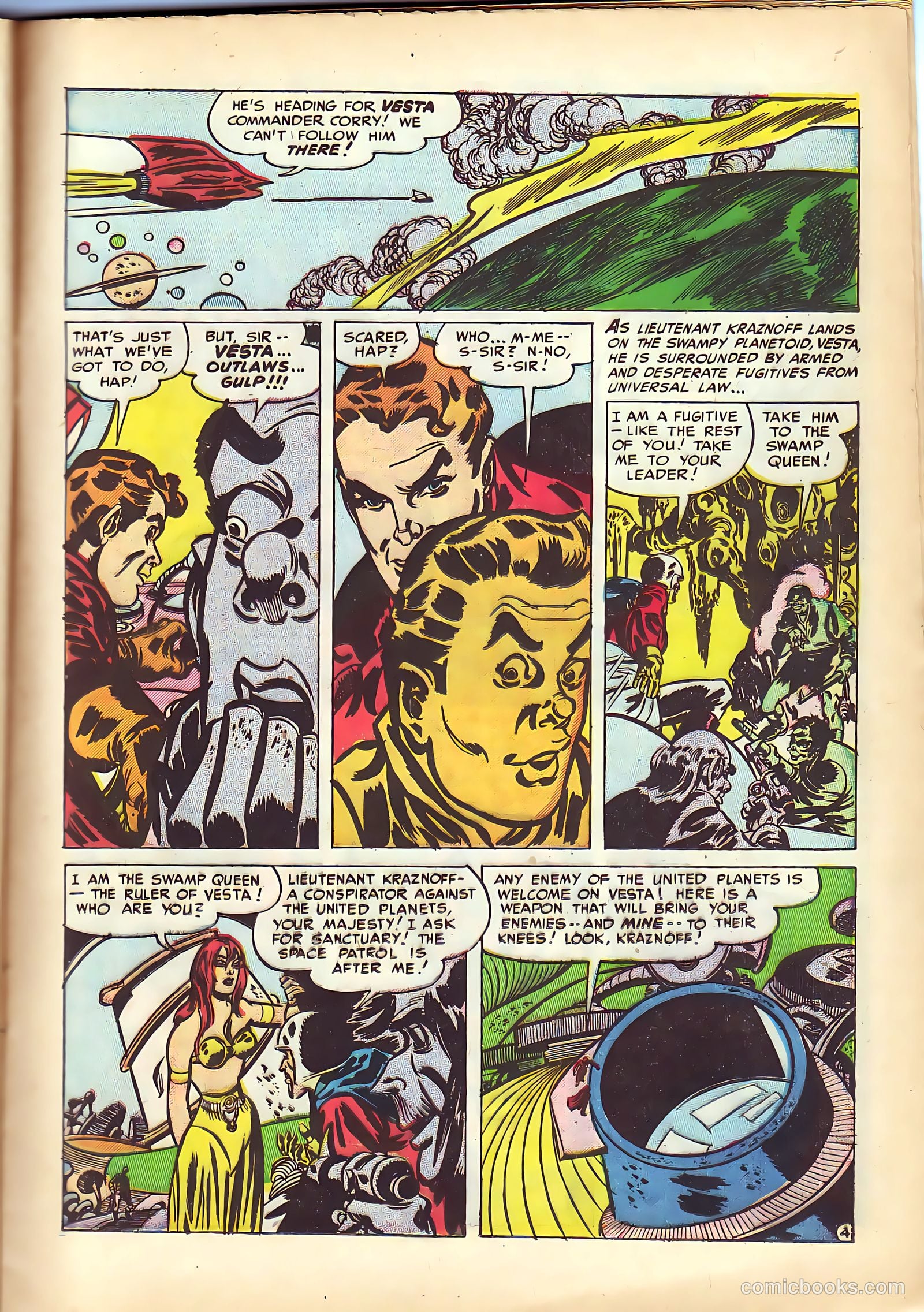 Space Patrol #1 (1952) — page 13 of 36