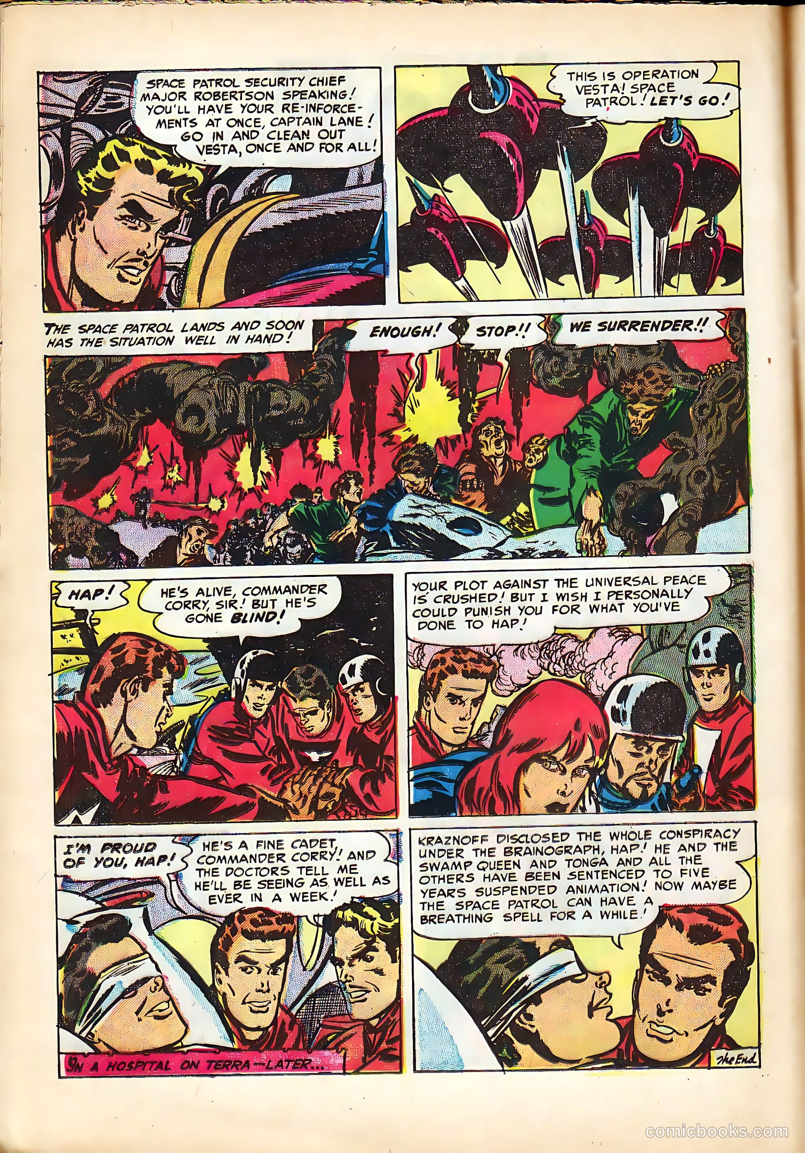 Space Patrol #1 (1952) — page 16 of 36
