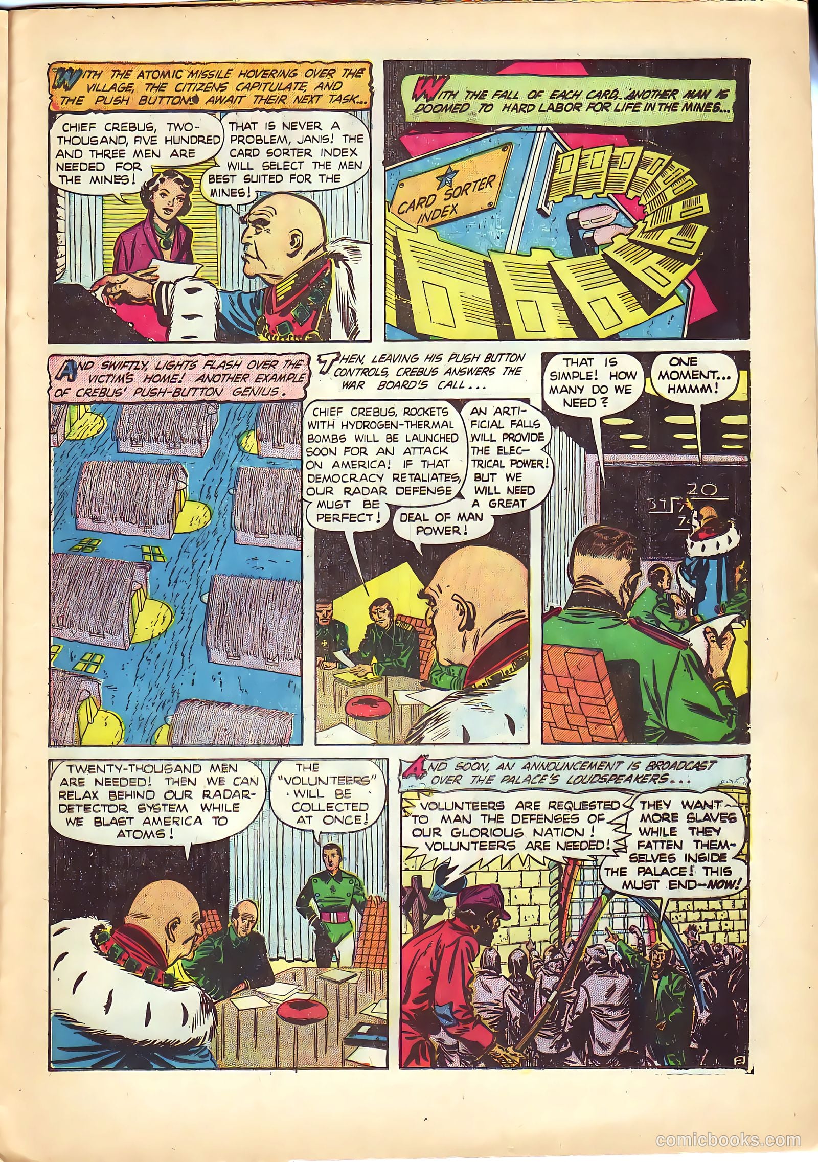 Space Patrol #1 (1952) — page 21 of 36