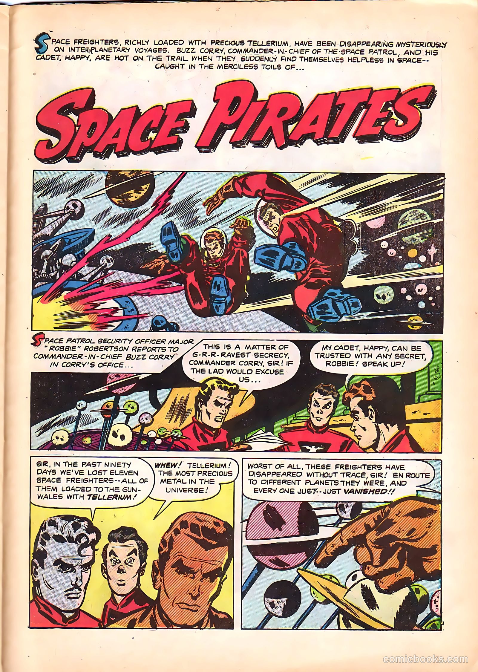 Space Patrol #1 (1952) — page 27 of 36