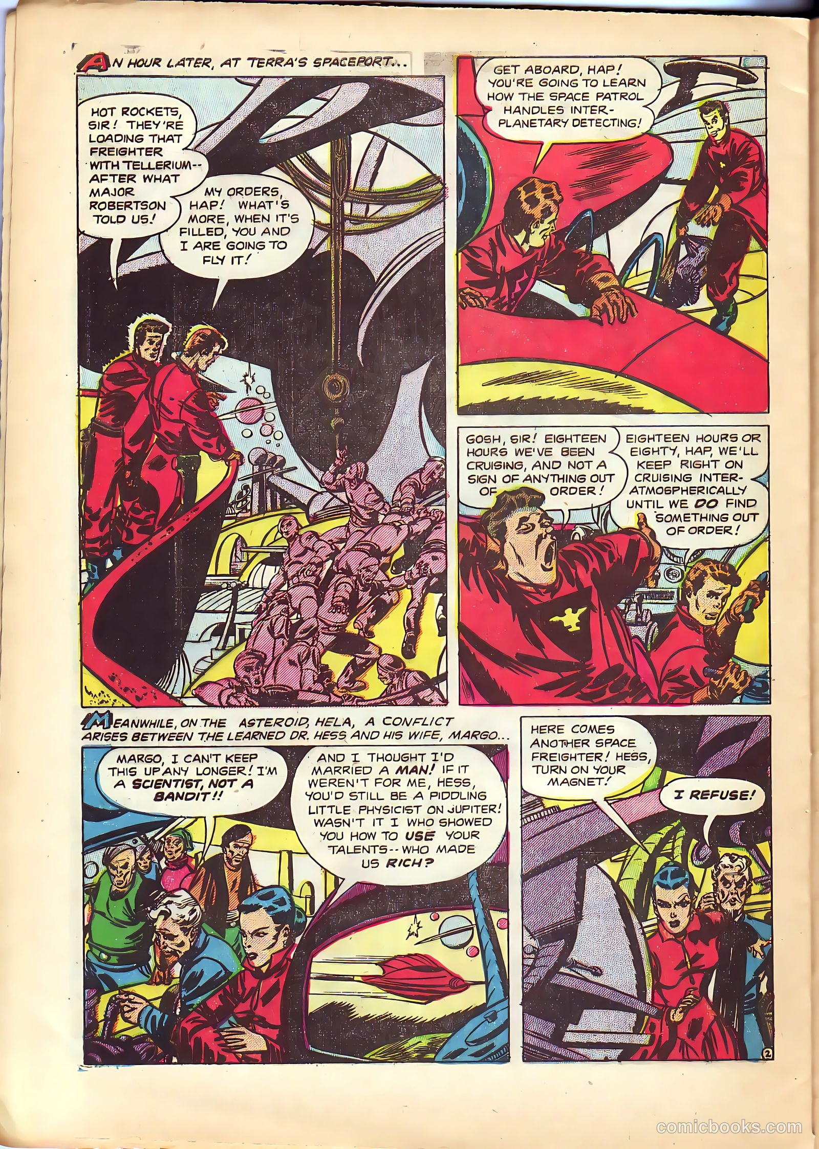 Space Patrol #1 (1952) — page 28 of 36