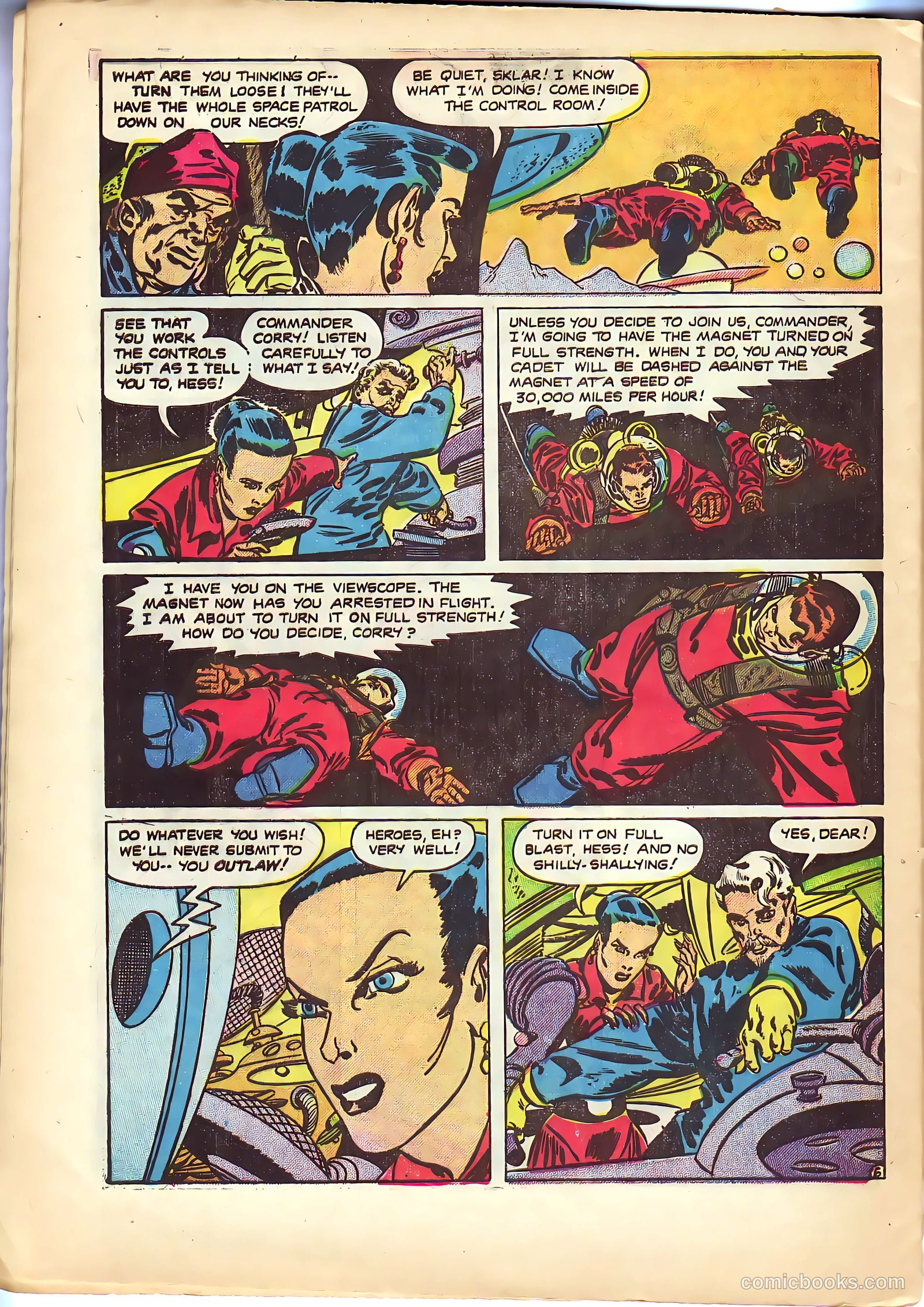 Space Patrol #1 (1952) — page 32 of 36