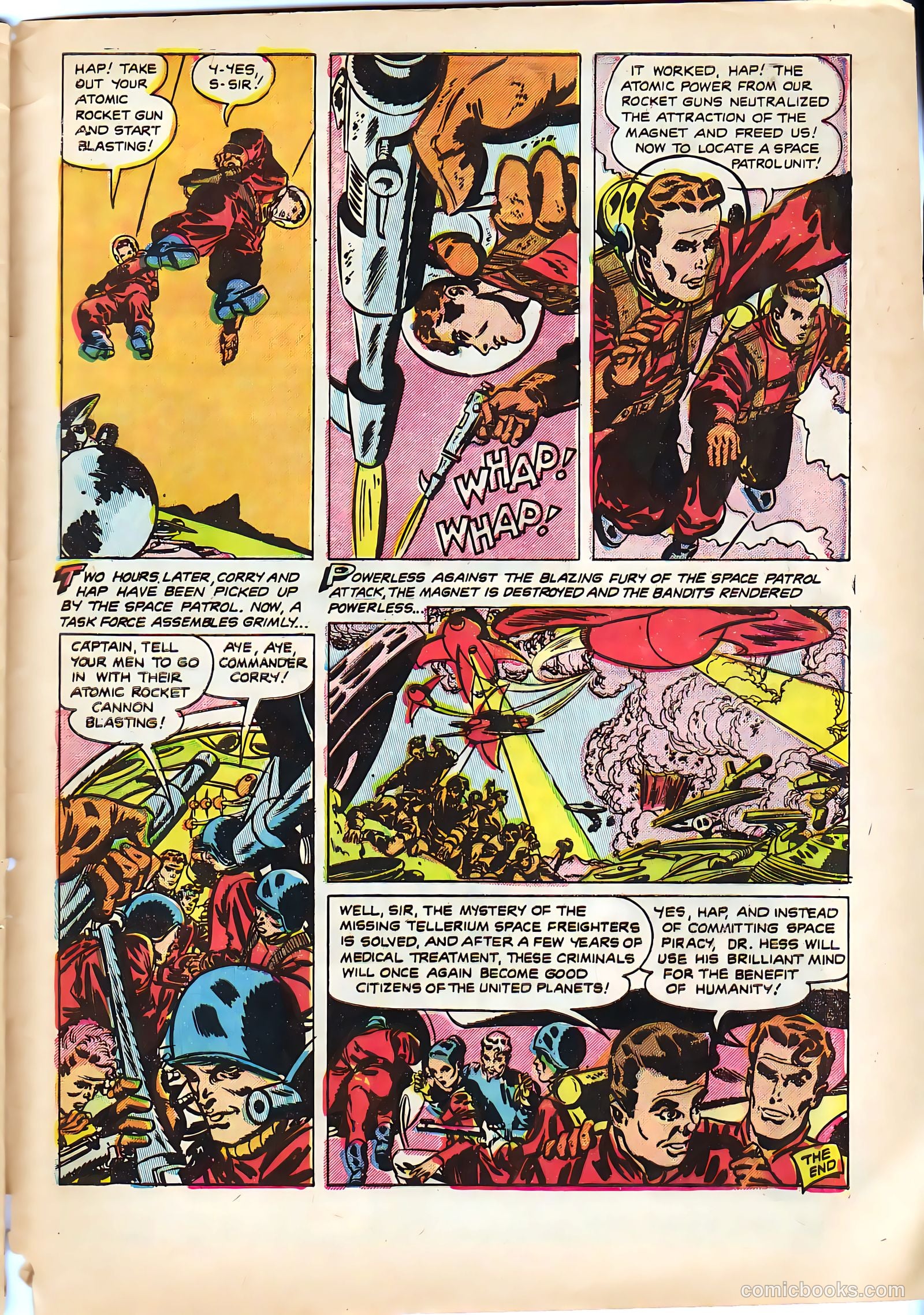 Space Patrol #1 (1952) — page 33 of 36
