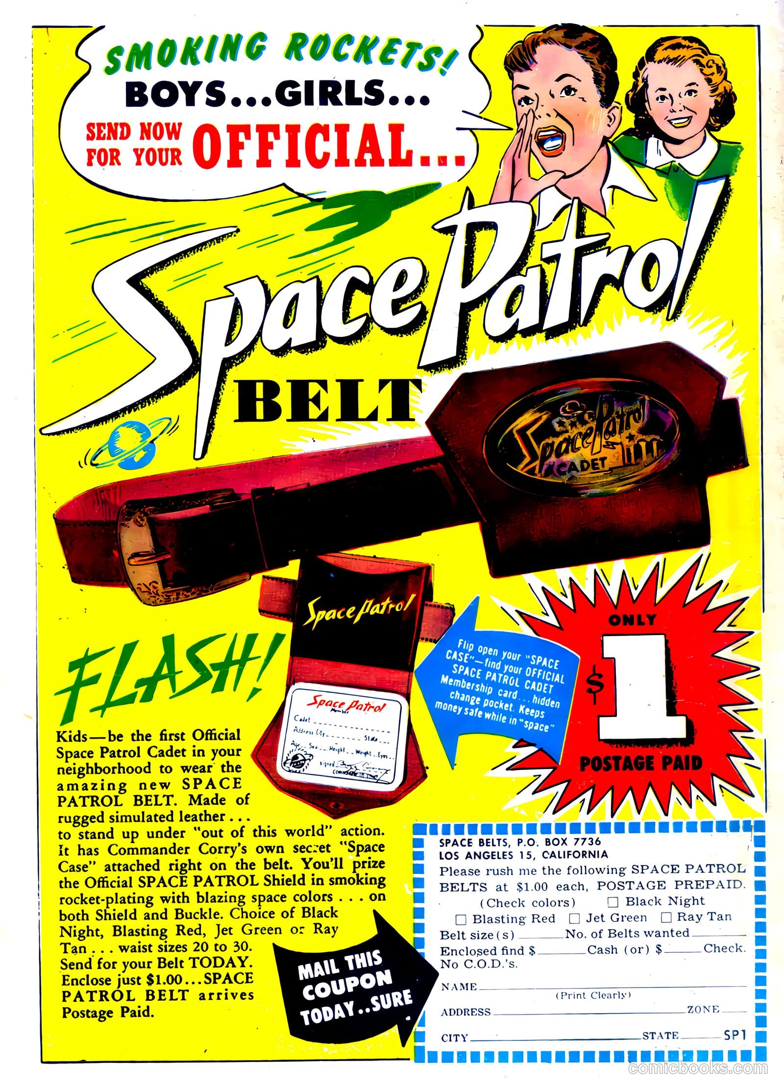 Space Patrol #1 (1952) — page 36 of 36