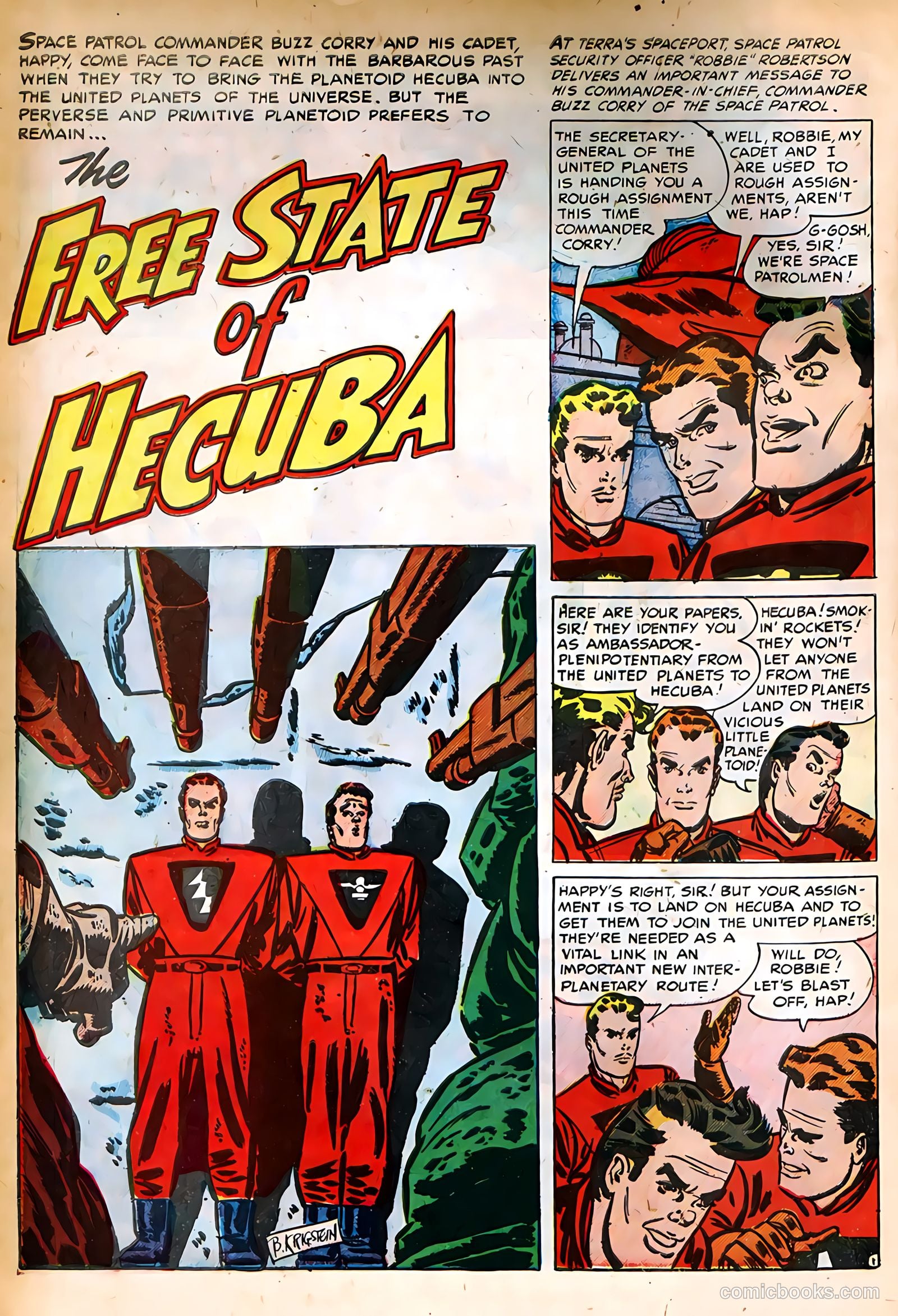 Space Patrol #2 (1952) — page 10 of 36