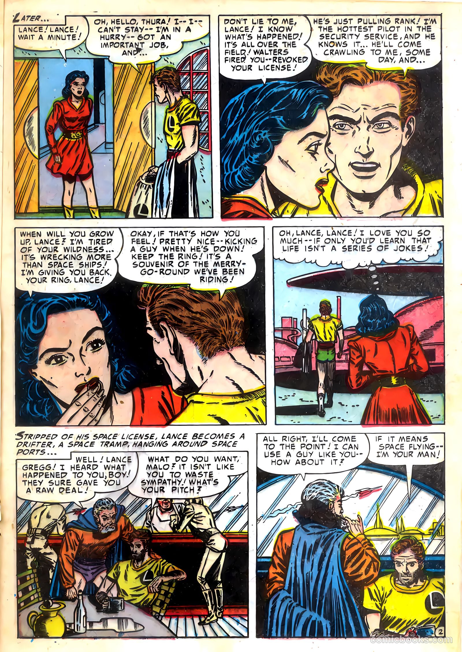 Space Patrol #2 (1952) — page 21 of 36
