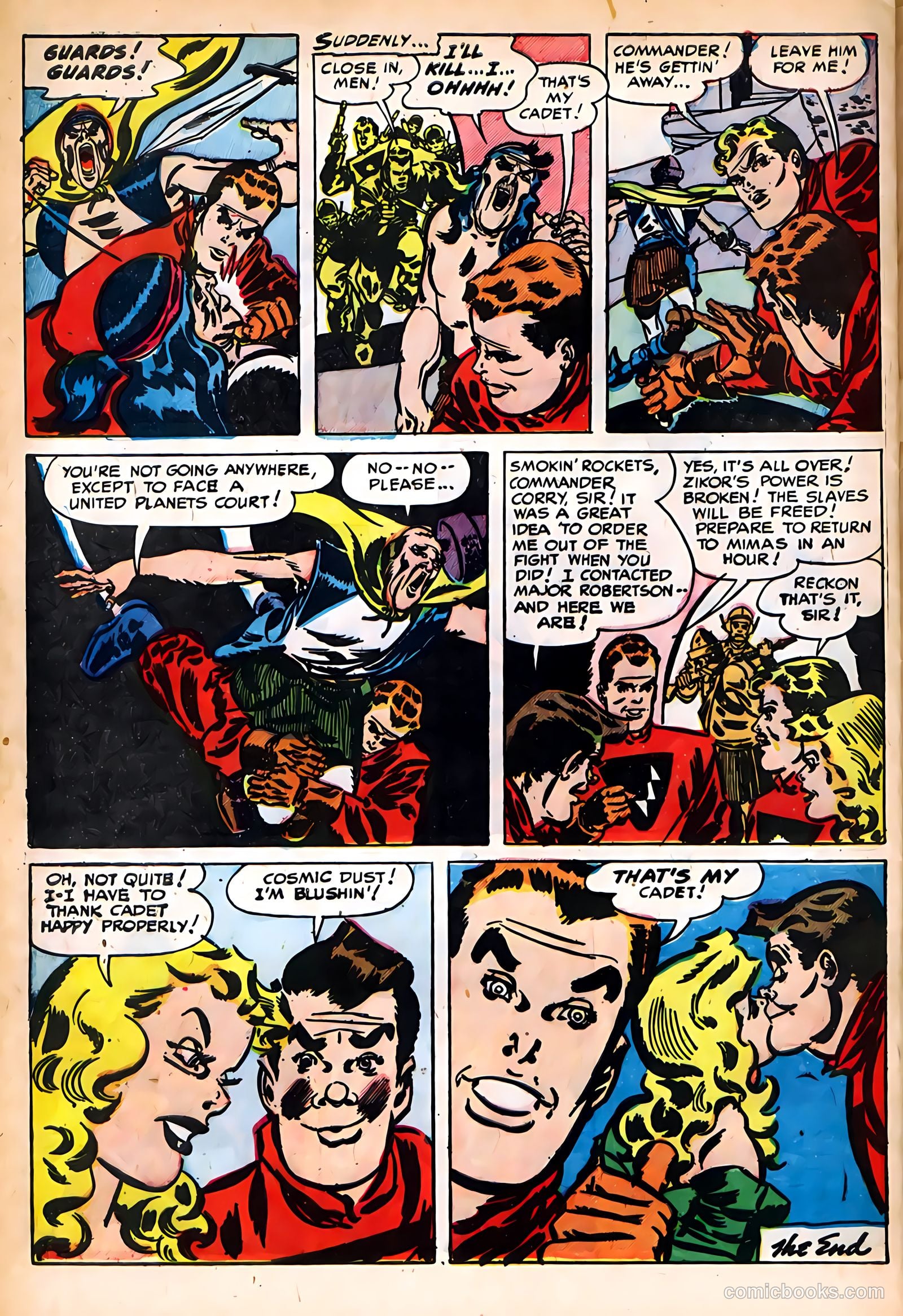 Space Patrol #2 (1952) — page 32 of 36